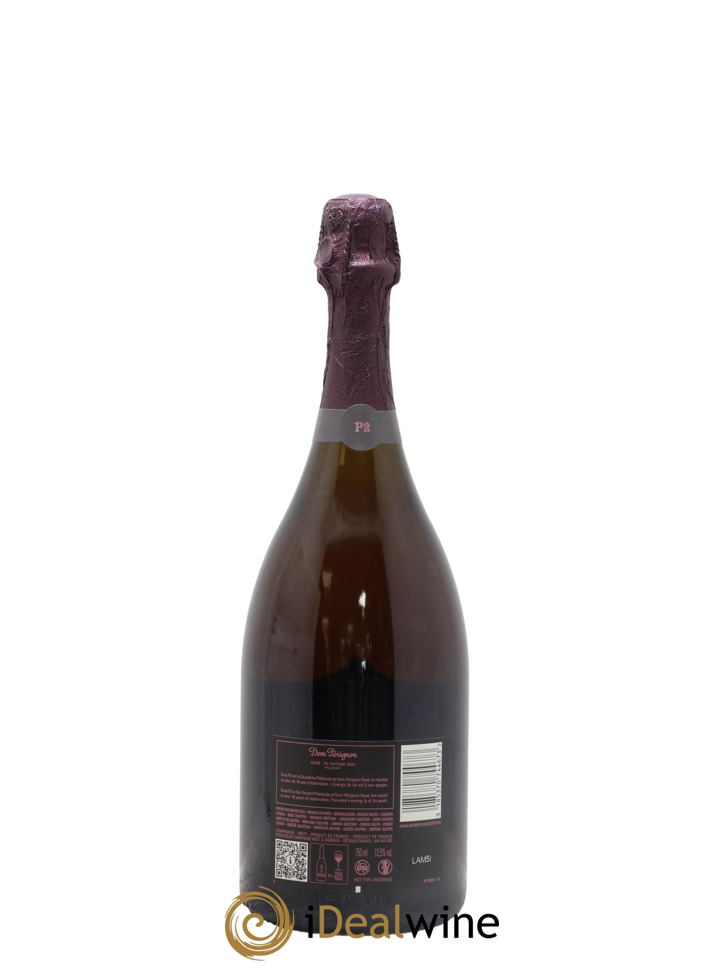 2eme Plenitude (P2) Dom Pérignon 2000 - Lot of 1 bottle - 1