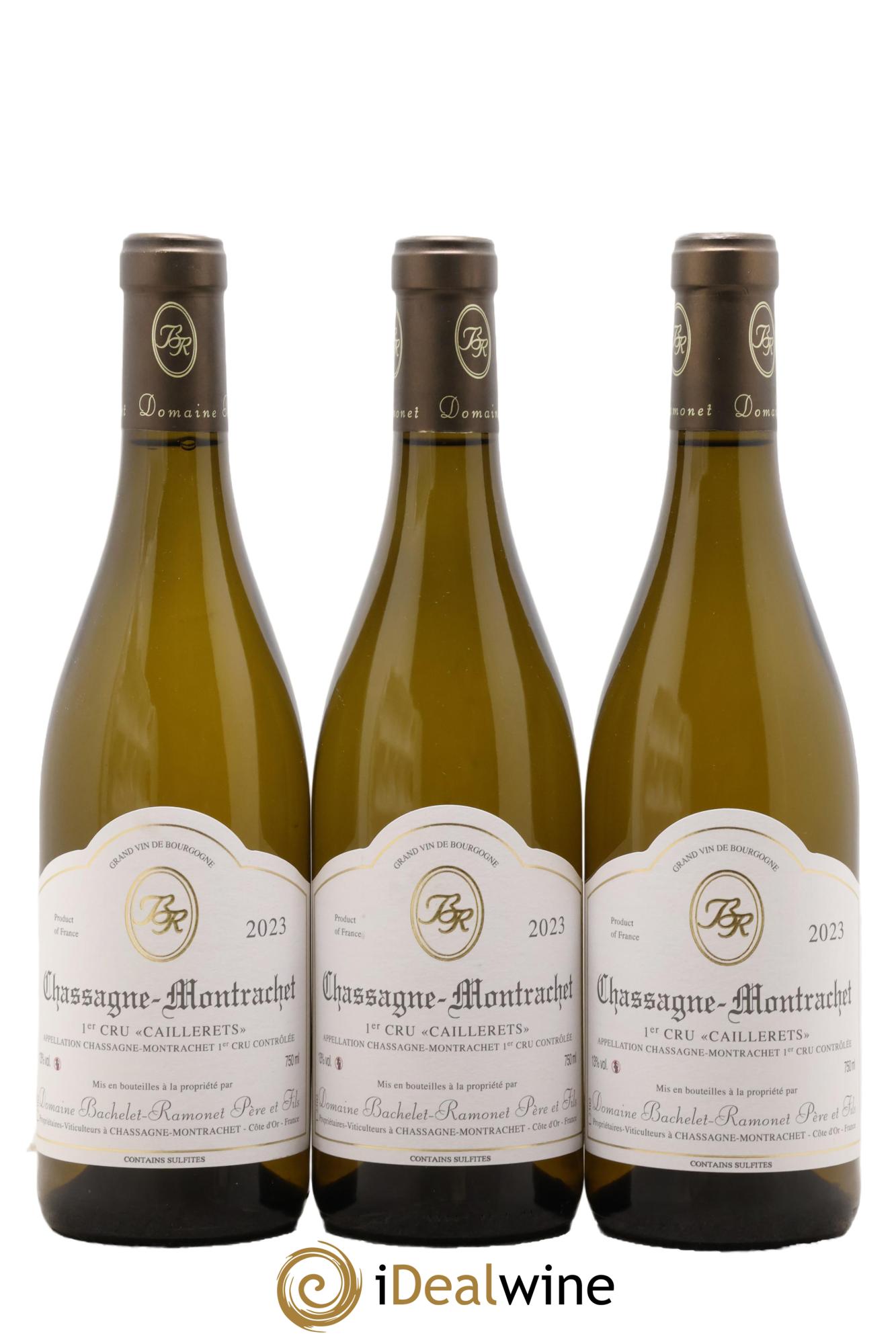 Chassagne-Montrachet 1er Cru Caillerets Bachelet-Ramonet (Domaine) 2023 - Lot de 3 bouteilles - 0