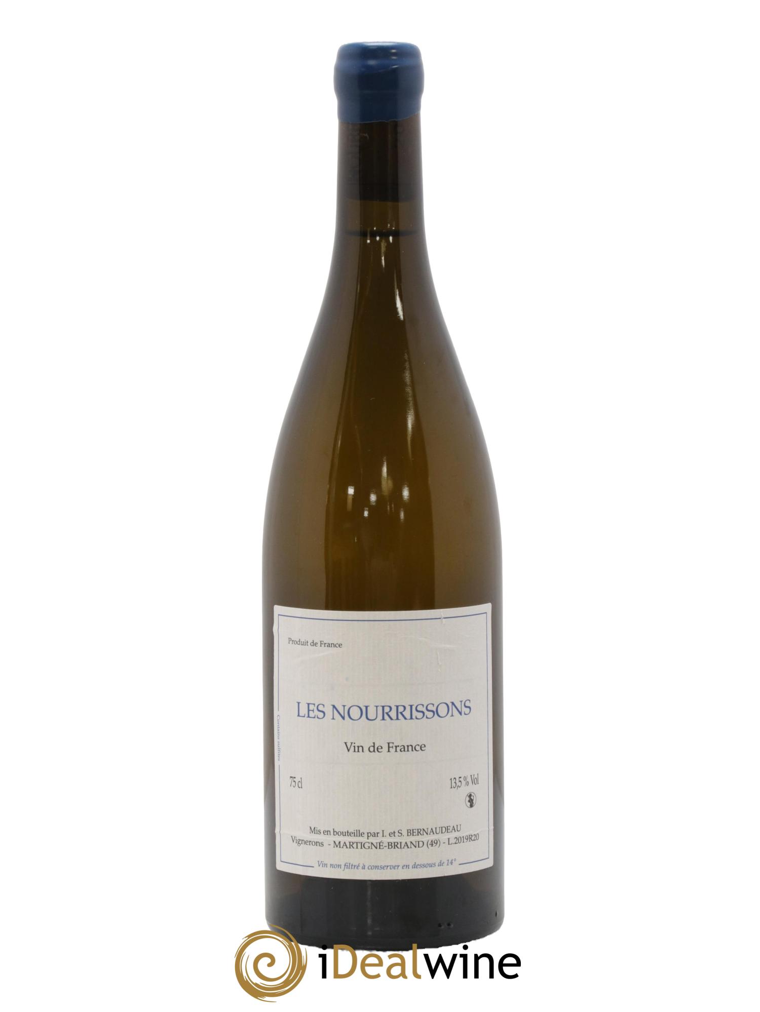Vin de France Les Nourrissons Stéphane Bernaudeau 2019 - Lot de 1 bouteille - 0