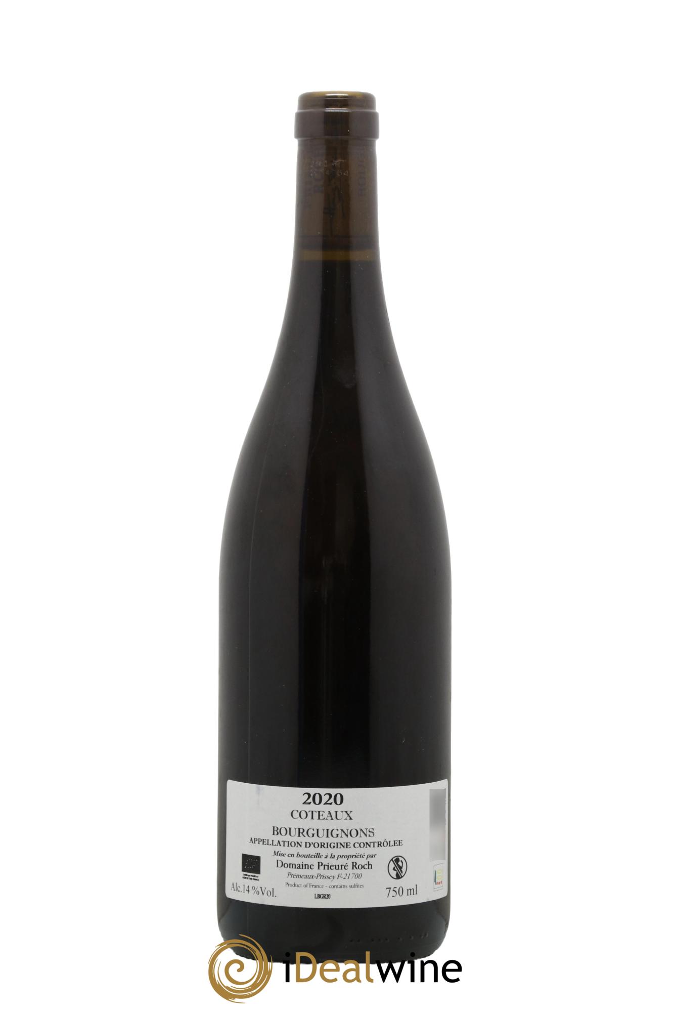 Coteaux Bourguignons Prieuré Roch 2020 - Lot de 1 bouteille - 1