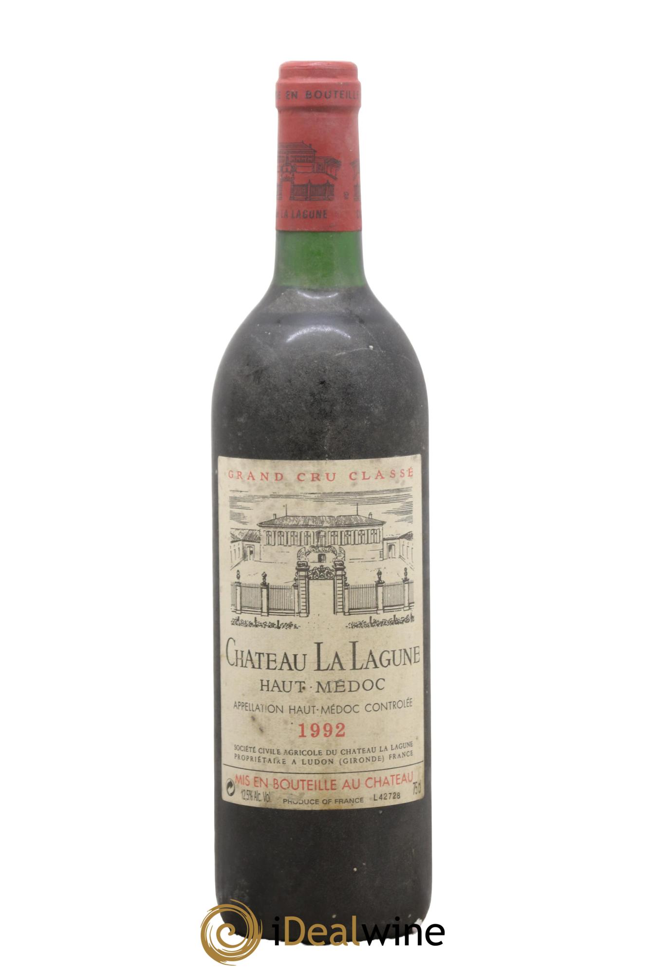 Château la Lagune 3ème Grand Cru Classé 1992 - Lot de 1 bouteille - 0