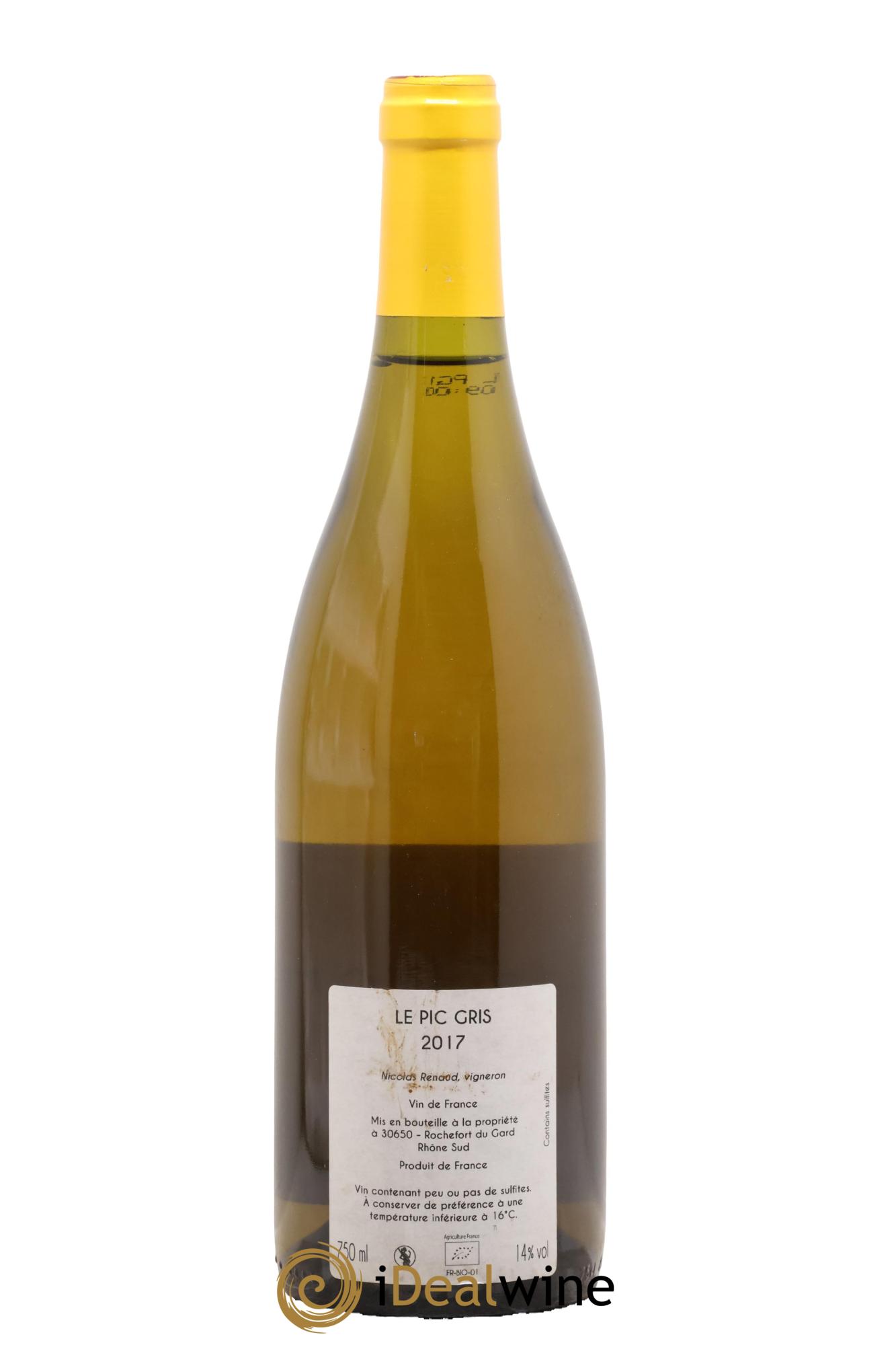 Vin de France Le Pic Gris Clos des Grillons 2017 - Lot of 1 bottle - 1