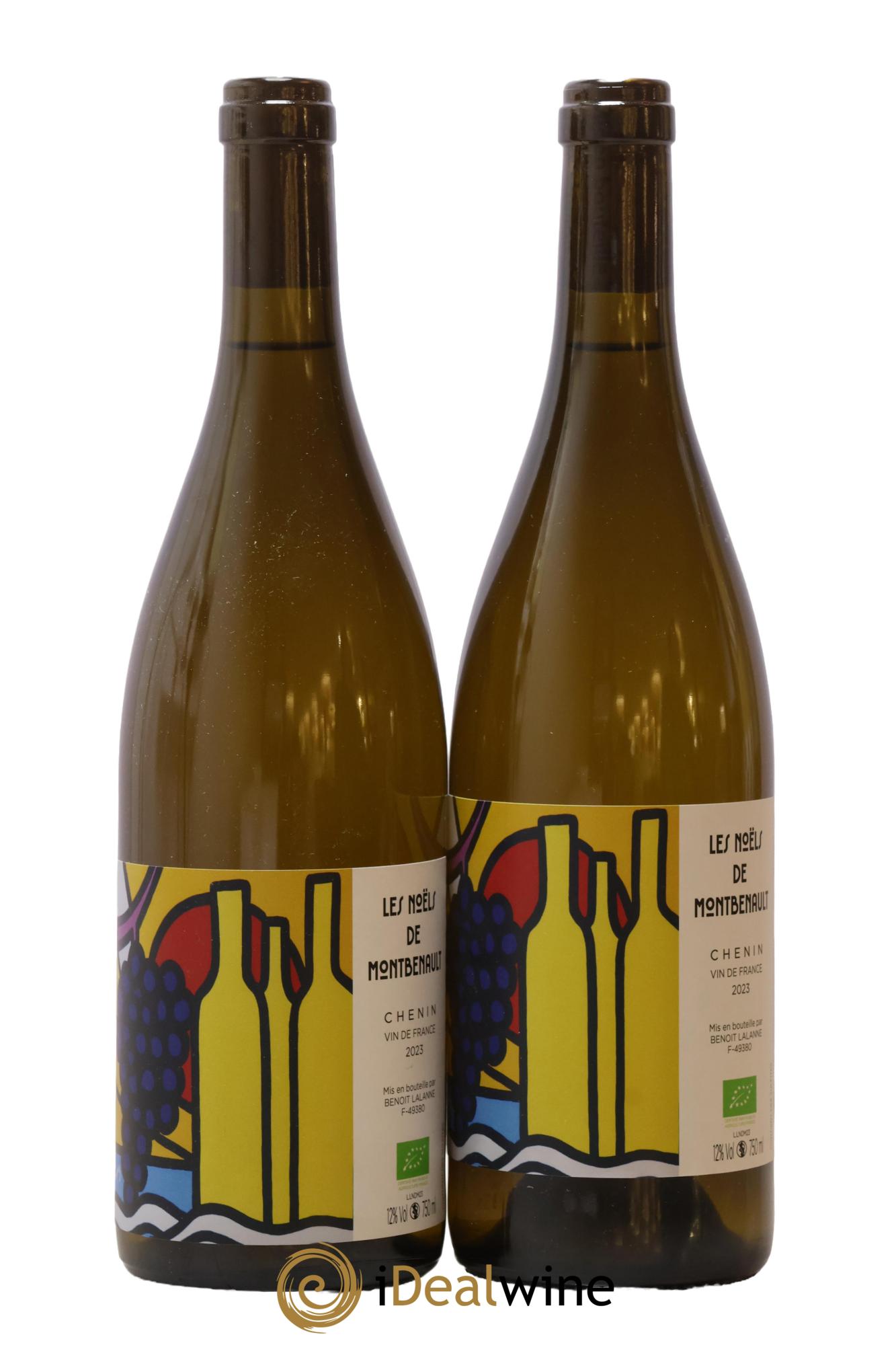Vin de France Les Noëls de Montbenault Benoit Lalanne 2023 - Lot de 2 bouteilles - 0