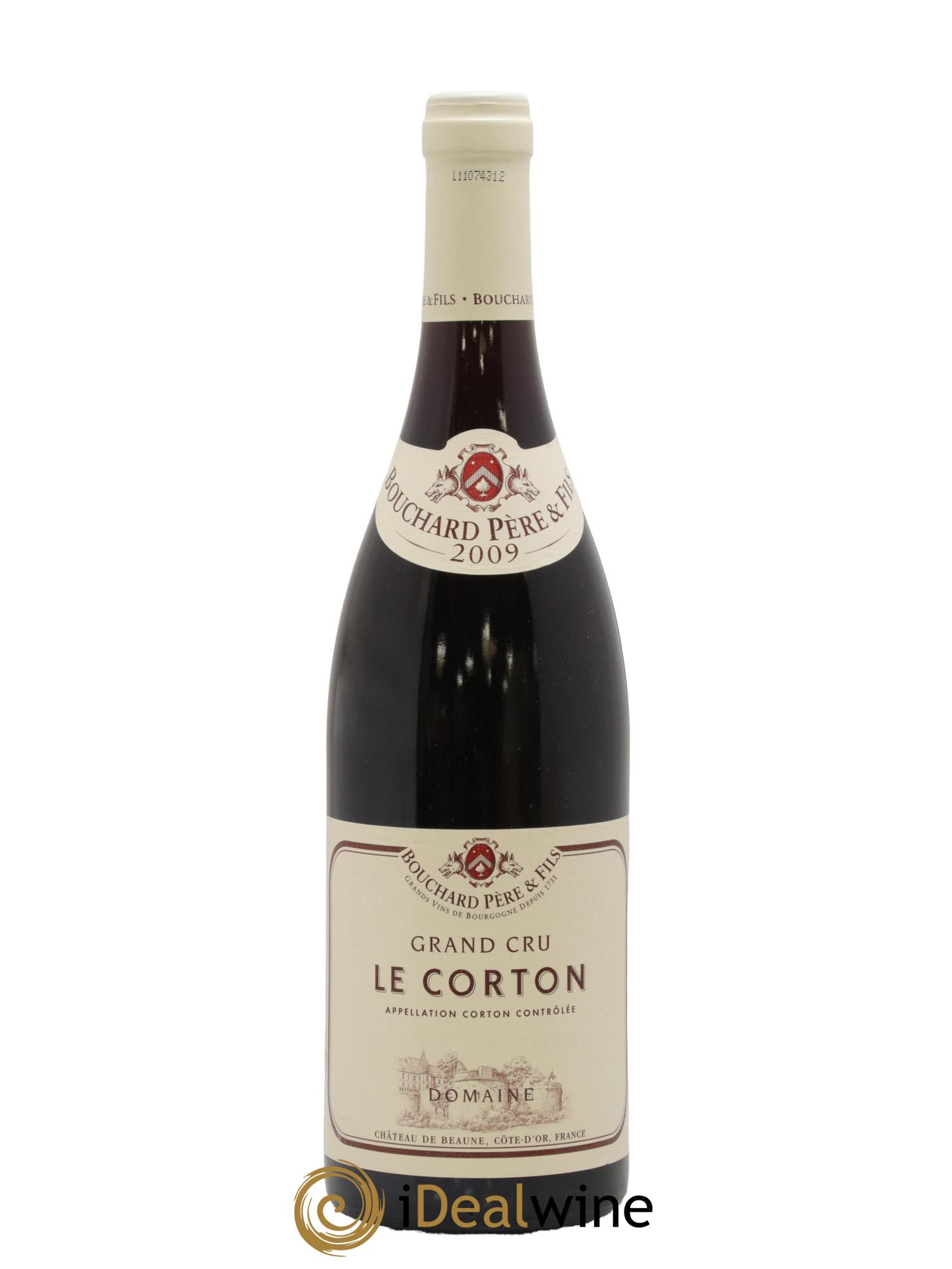 Corton Grand Cru Le Corton Bouchard Père & Fils 2009 - Lot de 1 bouteille - 0