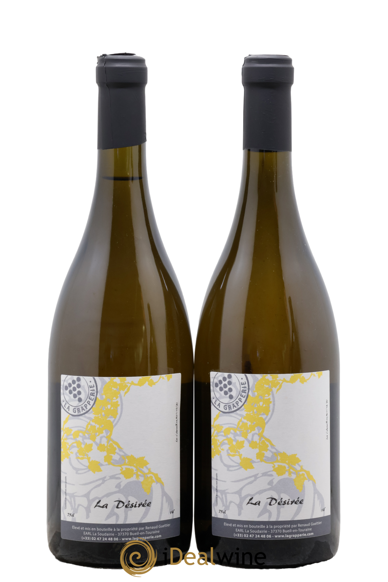 Vin de France La Désirée La Grapperie 2018 - Lot of 2 bottles - 0
