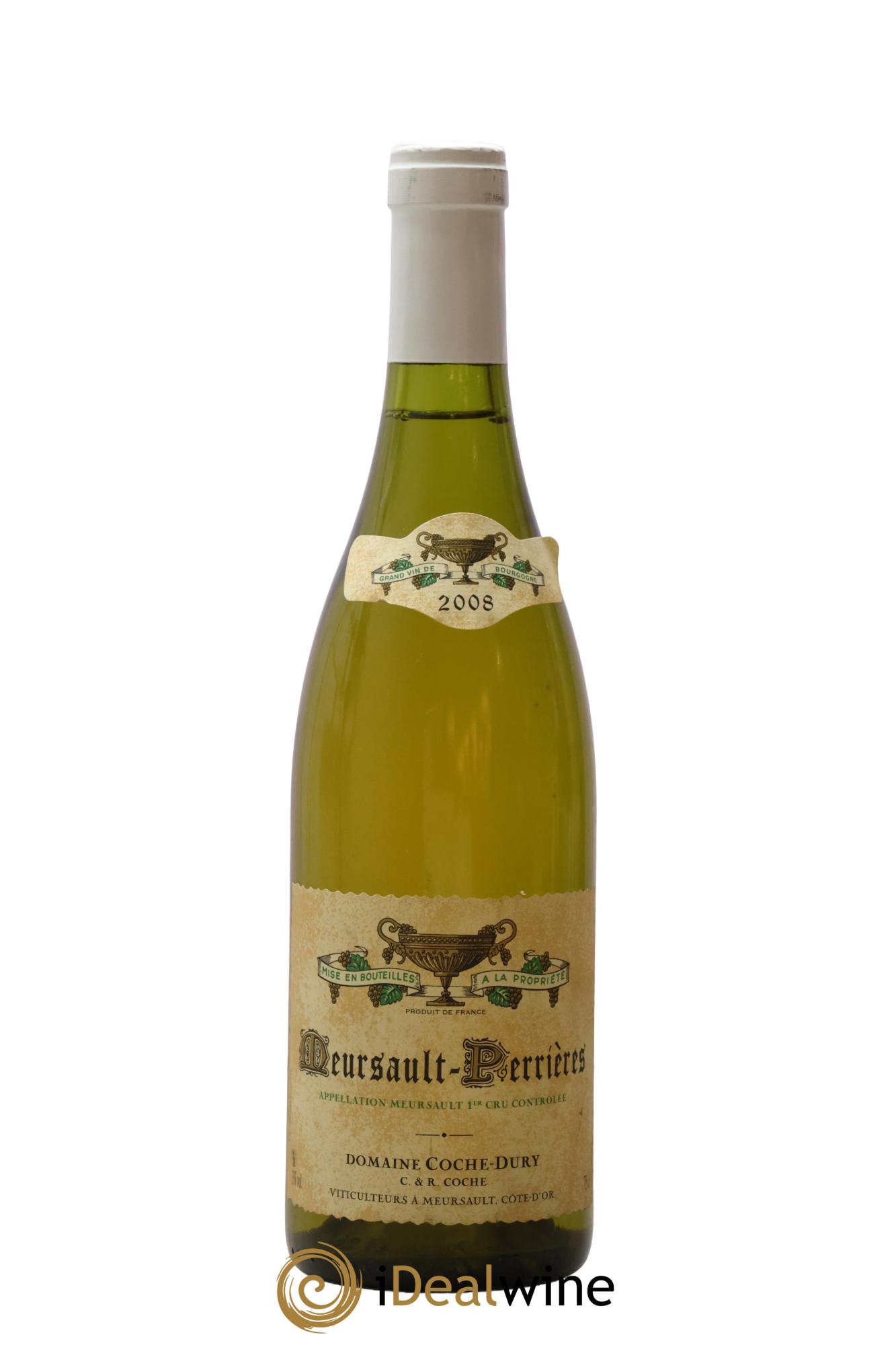 Meursault 1er Cru Perrières Coche Dury (Domaine) 2008 - Lot de 1 bouteille - 0