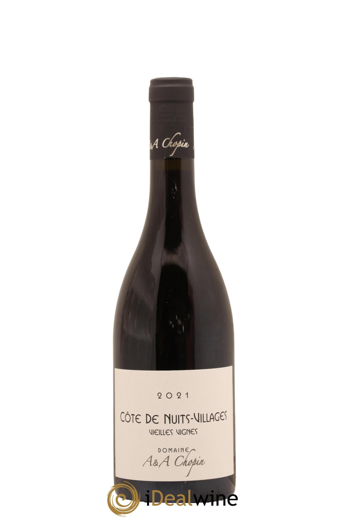 Côte de Nuits-Villages Vieilles Vignes Chopin et Fils 2021 - Lot de 1 bouteille - 0