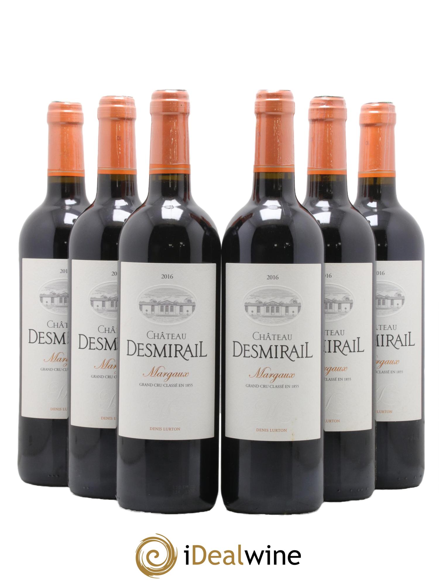 Château Desmirail 3ème Grand Cru Classé 2016 - Lot de 6 bouteilles - 0