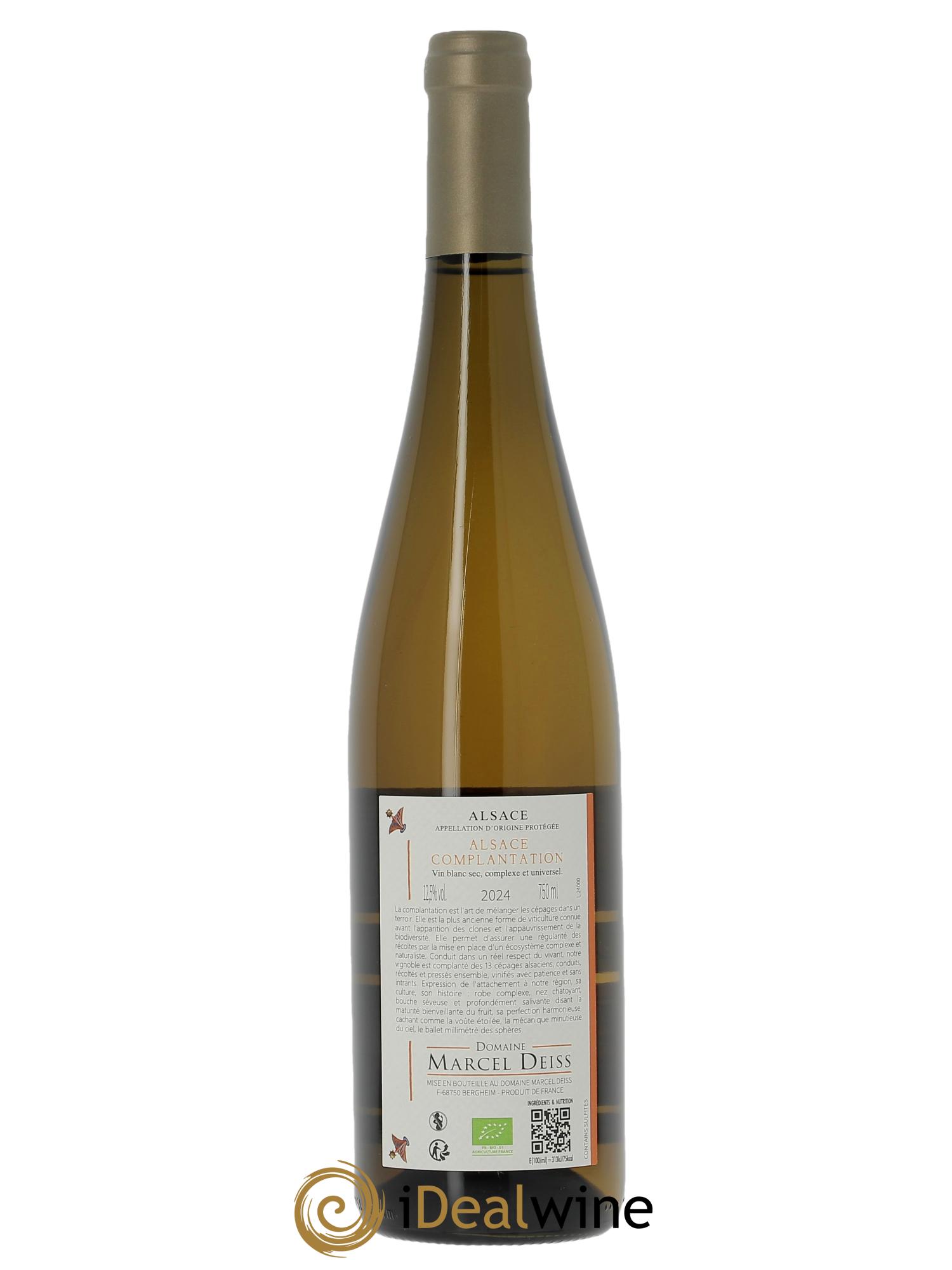 Alsace Complantation Marcel Deiss (Domaine)  2024 - Lot de 1 bouteille - 1