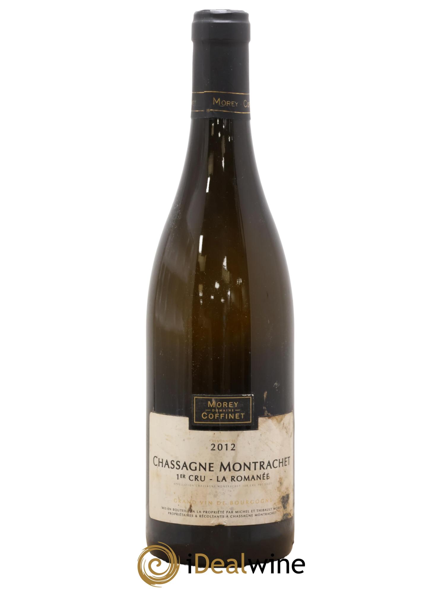 Chassagne-Montrachet 1er Cru La Romanée Morey-Coffinet (Domaine) 2012 - Lot de 1 bouteille - 0