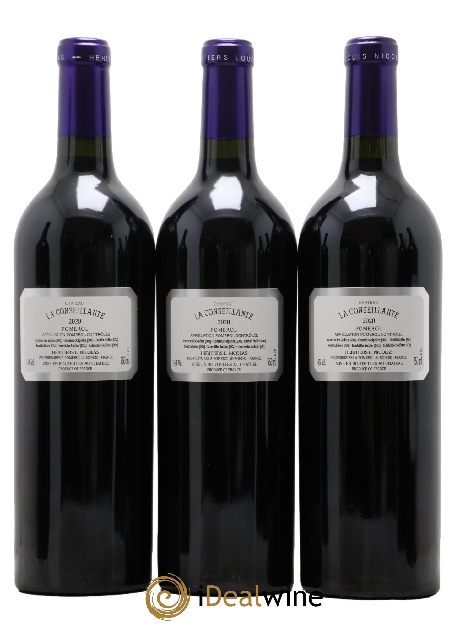 Château la Conseillante 2020 - Lot de 6 bouteilles - 2