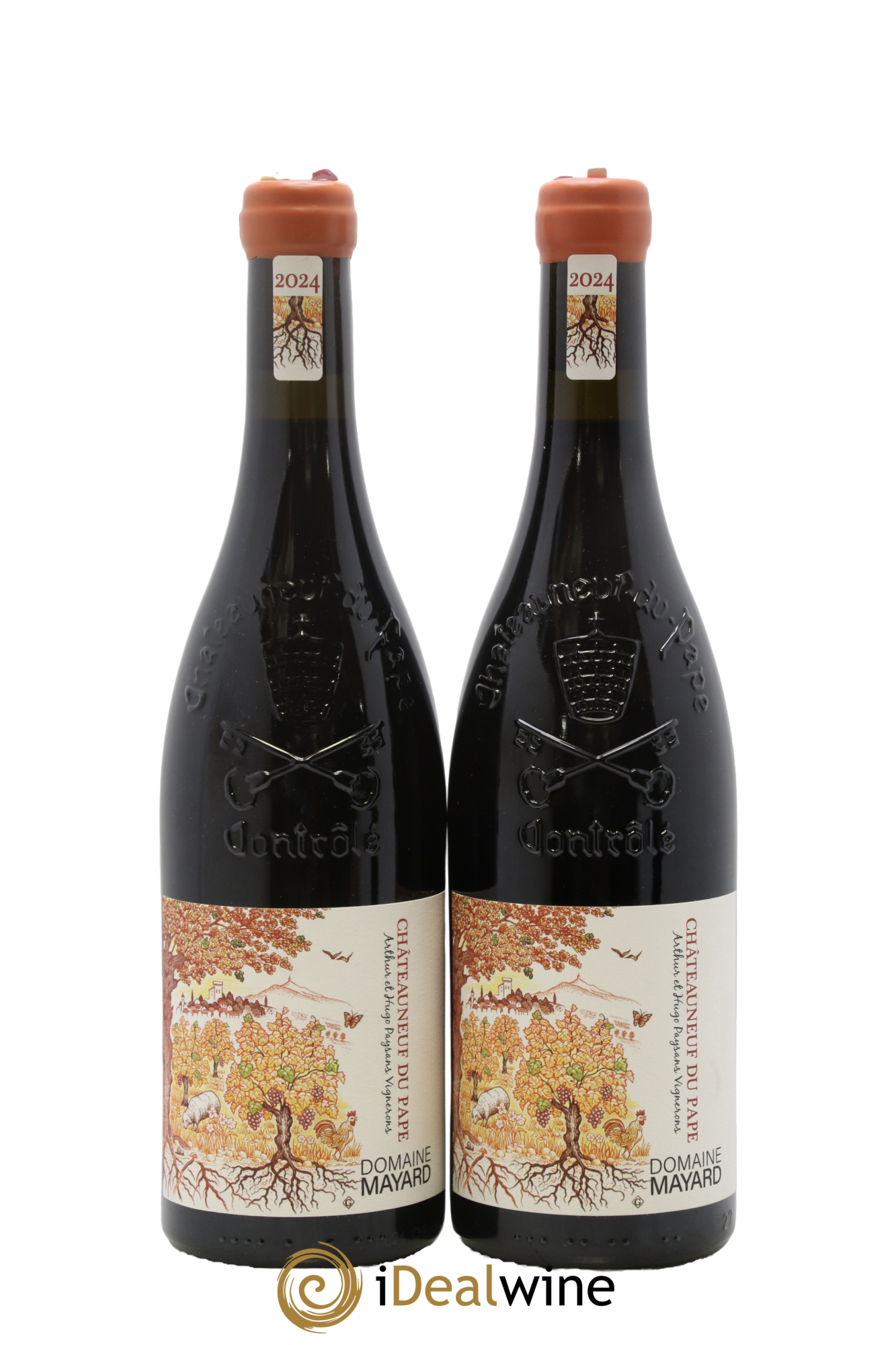 Châteauneuf-du-Pape Mayard (Domaine) 2024 - Lot de 2 bouteilles - 0