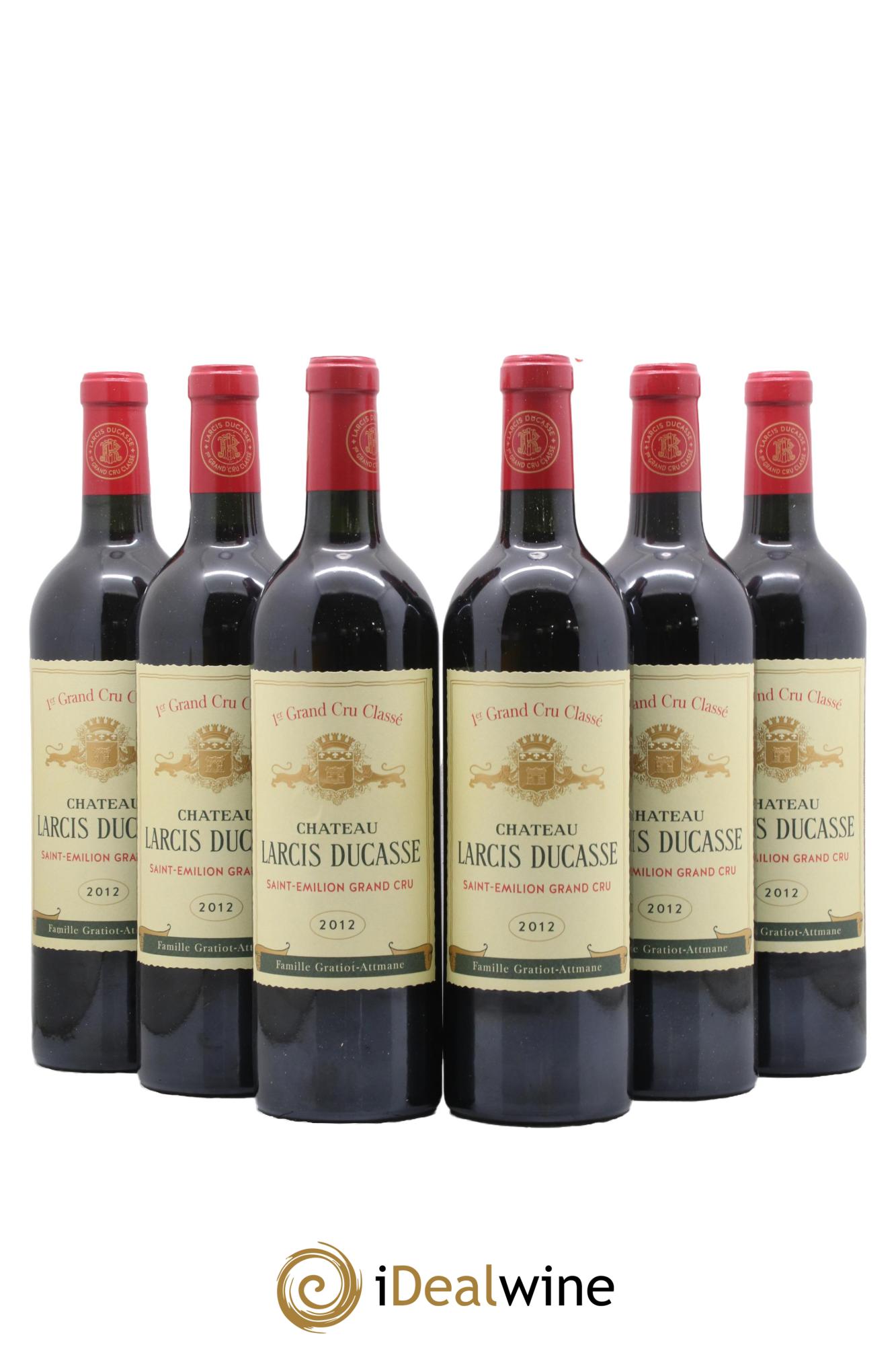 Château Larcis Ducasse 1er Grand Cru Classé B 2012 - Posten von 6 Flaschen - 0