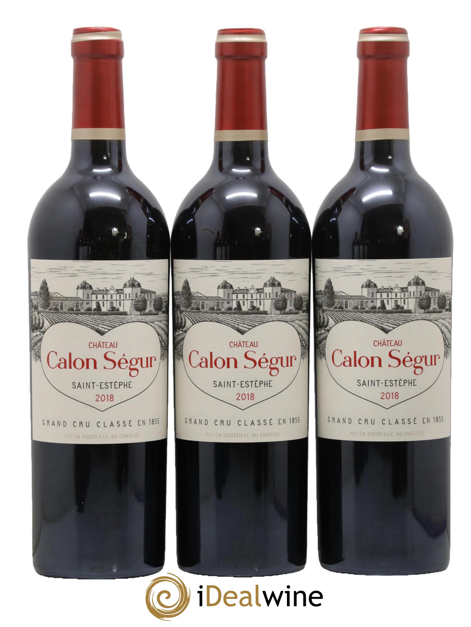 Château Calon Ségur 3ème Grand Cru Classé 2018 - Lot de 6 bouteilles - 2