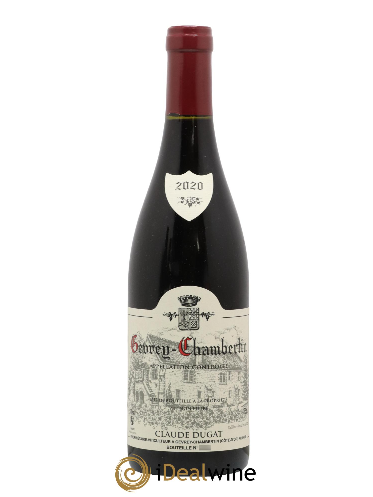 Gevrey-Chambertin Claude Dugat 2020 - Lot de 1 bouteille - 0