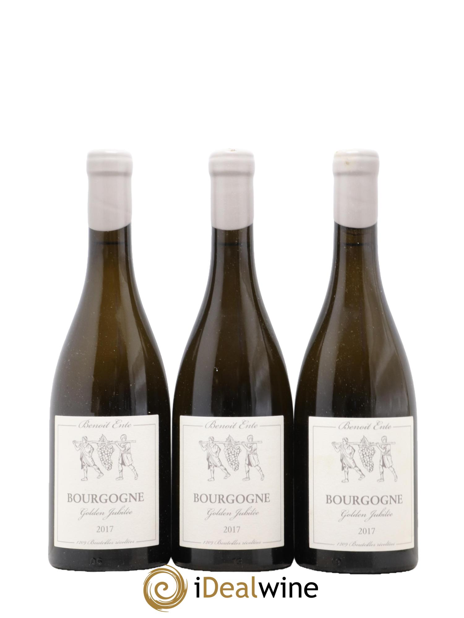 Bourgogne Golden Jubilee Benoit Ente 2017 - Lot de 3 bouteilles - 0