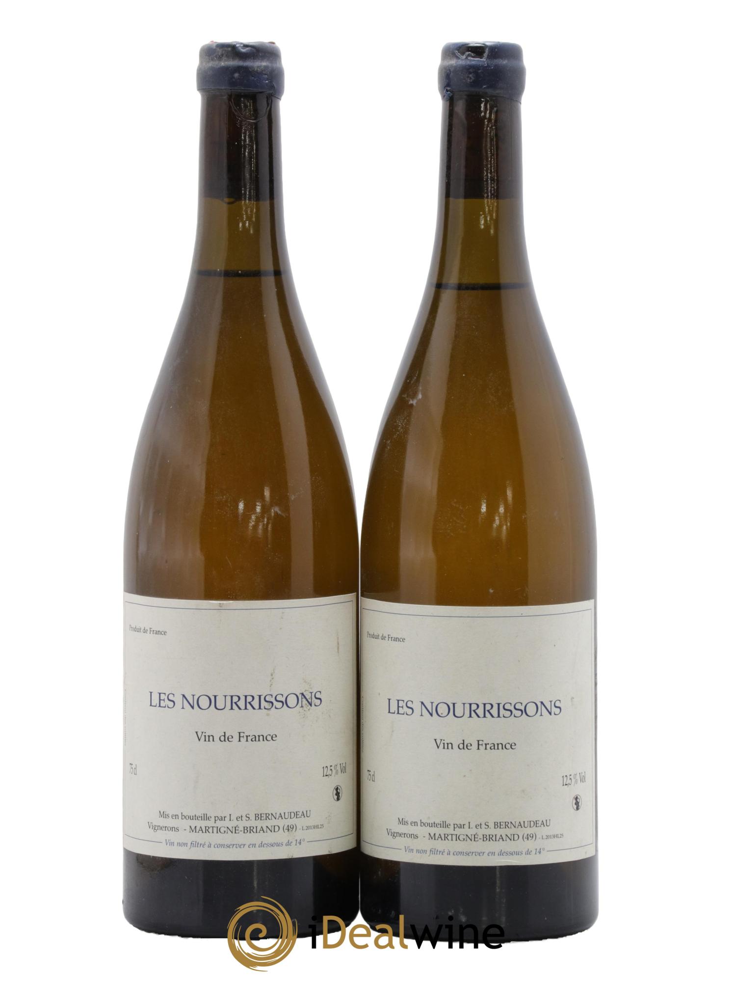 Vin de France Les Nourrissons Stéphane Bernaudeau 2013 - Lot de 2 bouteilles - 0