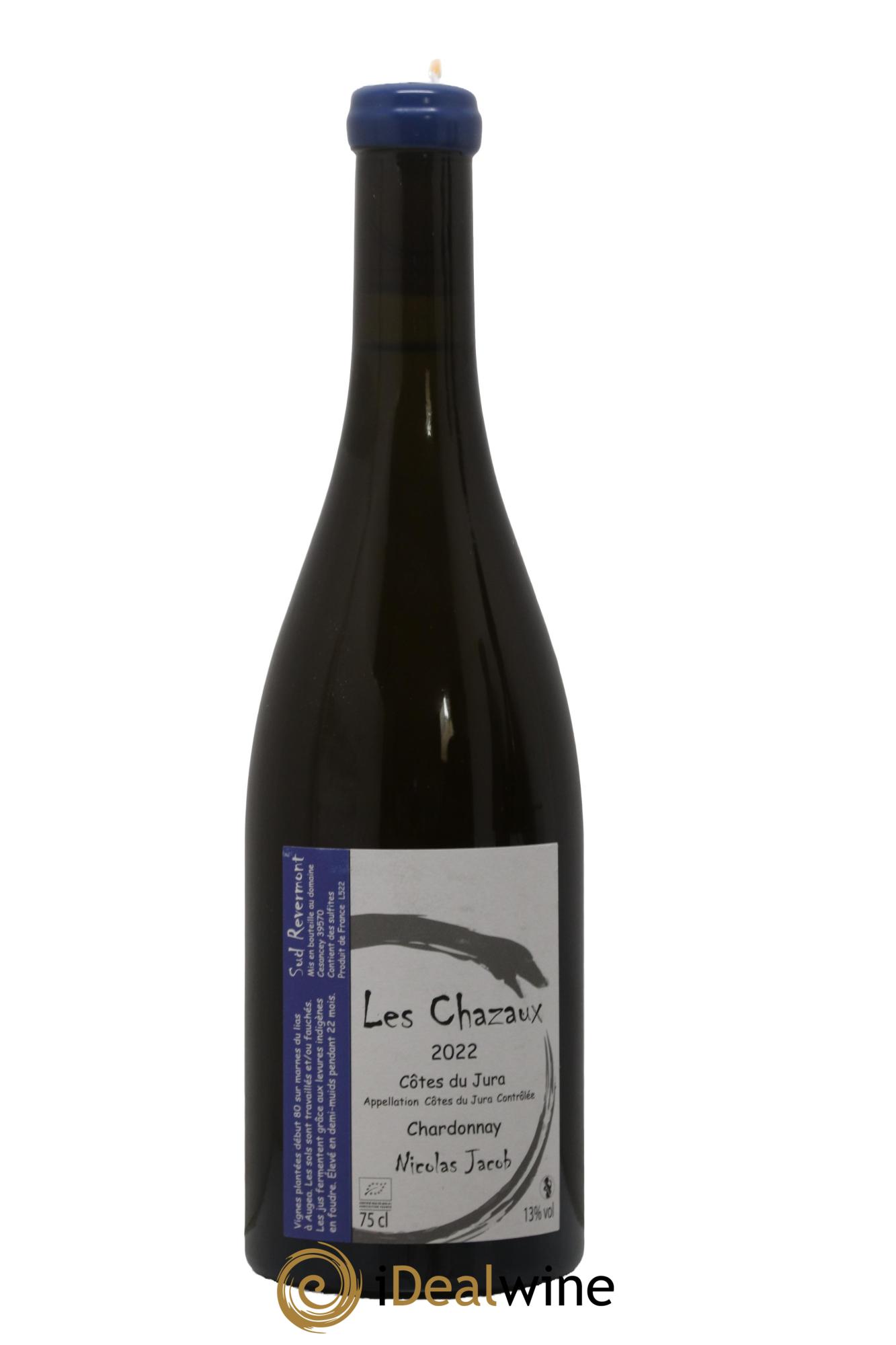 Côtes du Jura Chardonnay Les Chazaux Nicolas Jacob 2022 - Lot de 1 bouteille - 0