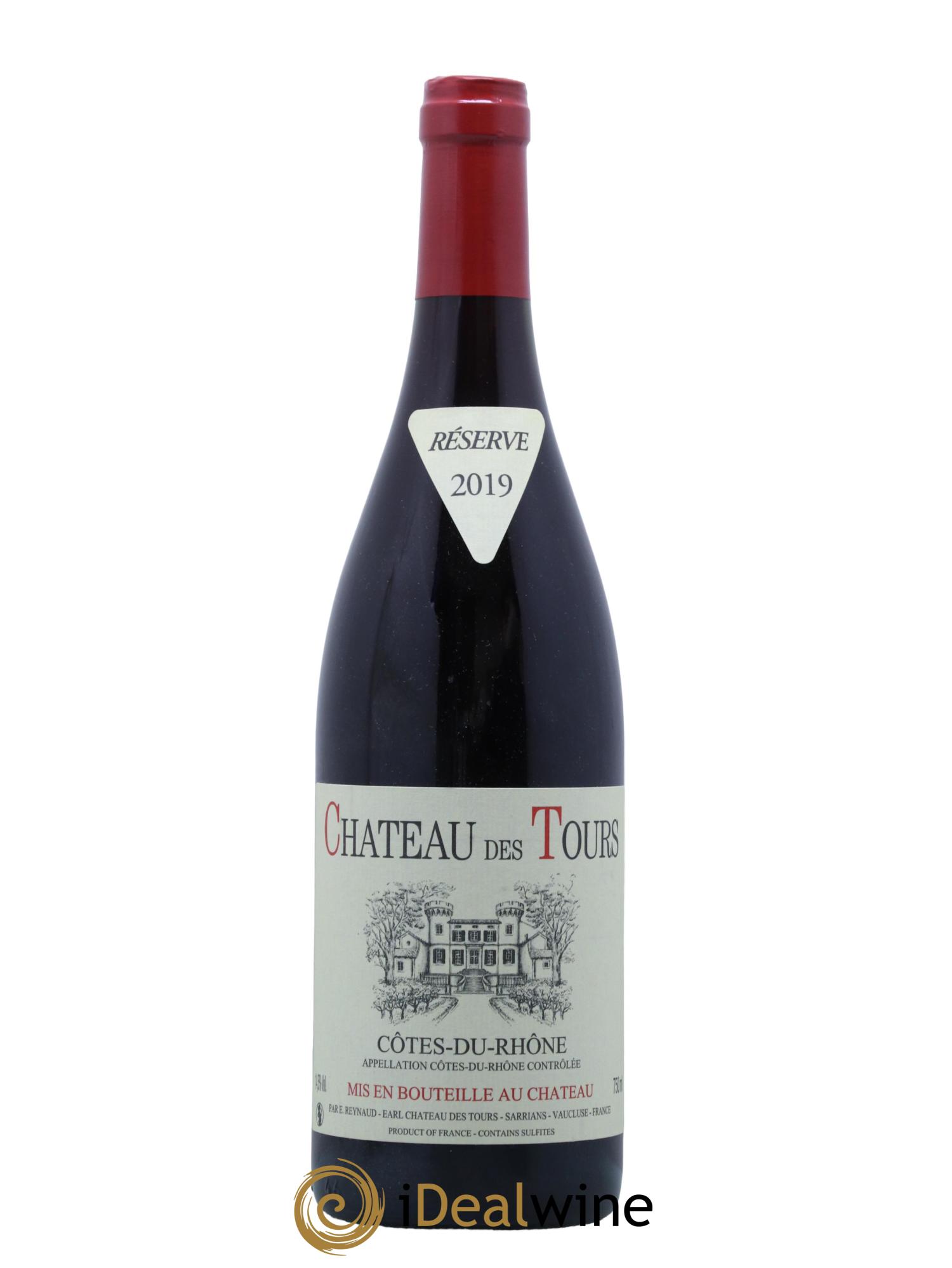 Côtes-du-Rhône Château des Tours Emmanuel Reynaud 2019 - Lot de 1 bouteille - 0