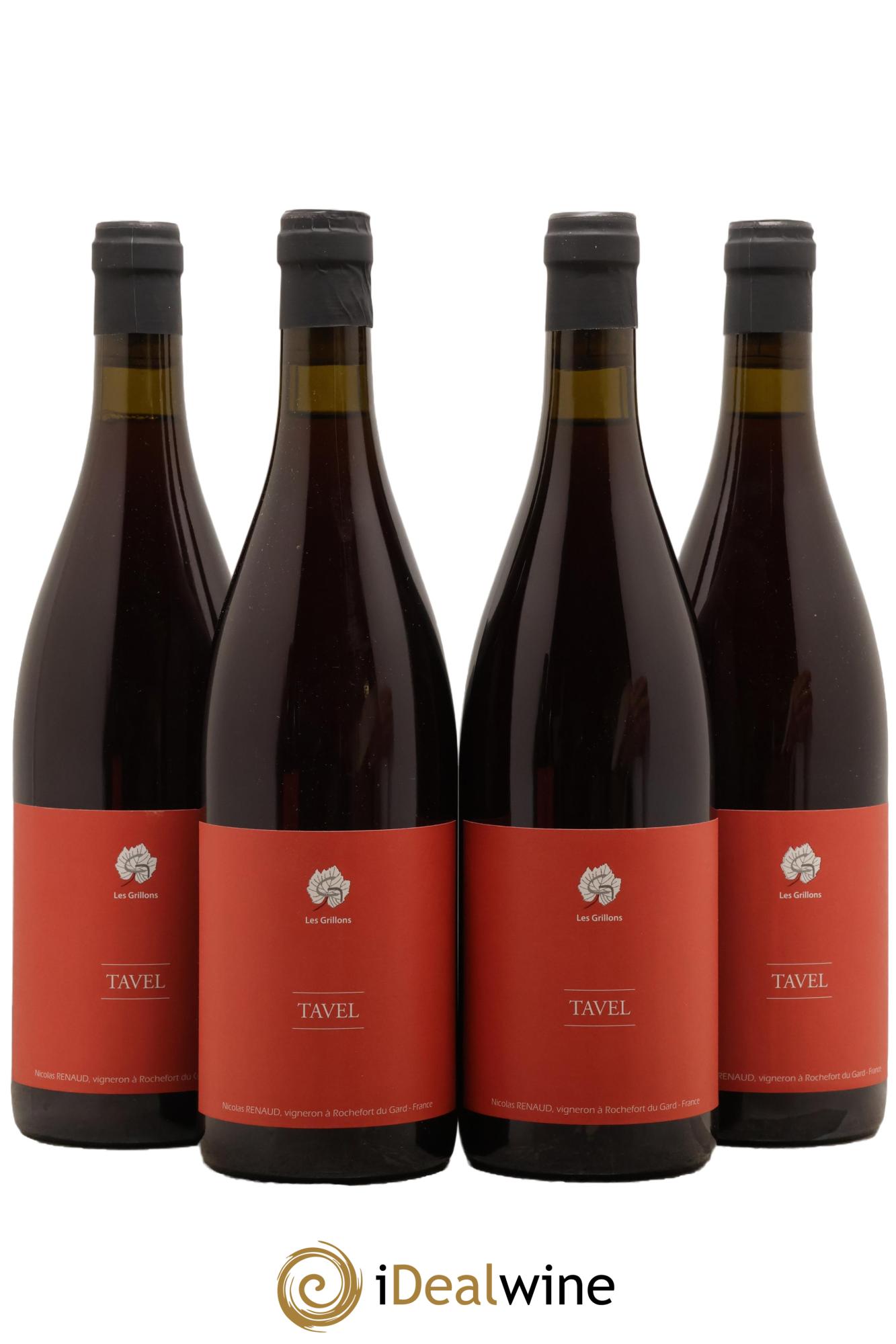 Tavel Clos des Grillons 2024 - Lot of 4 bottles - 0