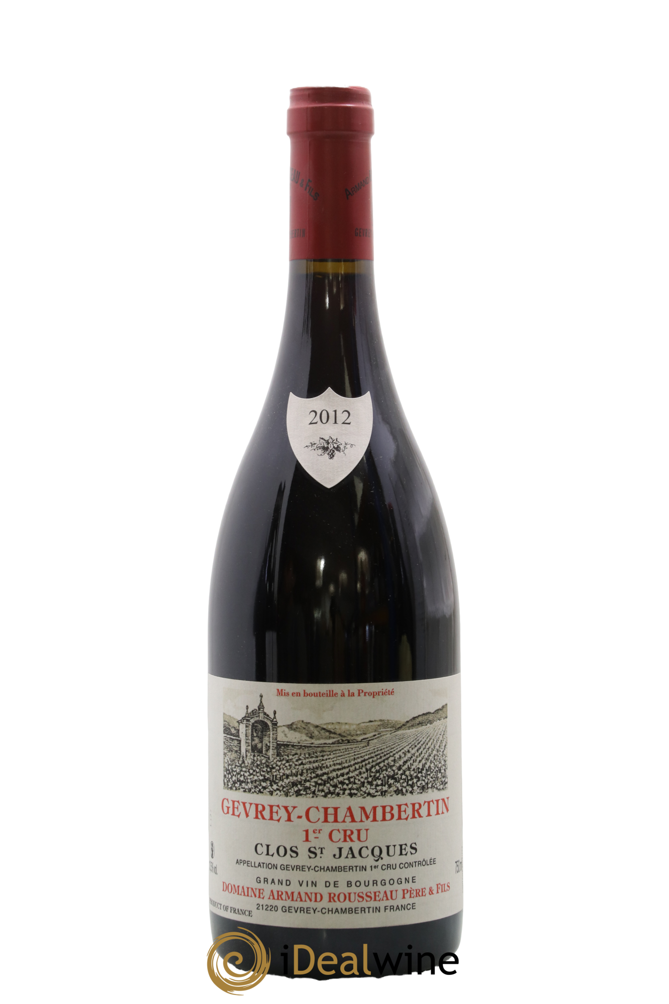 Gevrey-Chambertin 1er Cru Clos Saint-Jacques Armand Rousseau (Domaine) 2012 - Lot of 1 bottle - 0