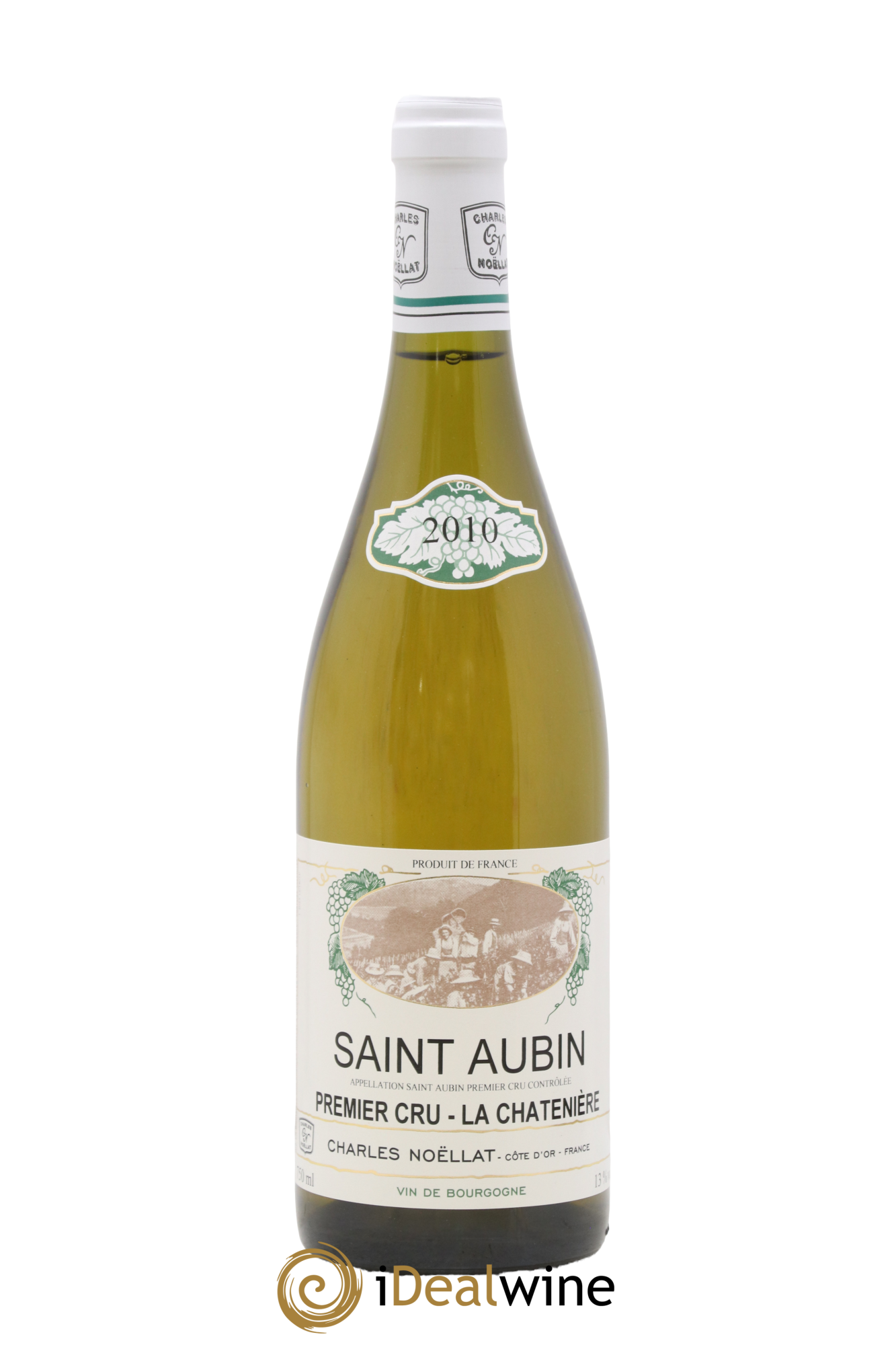 Saint-Aubin 1er Cru La Chateniere Charles Noellat 2010 - Lot de 1 bouteille - 0