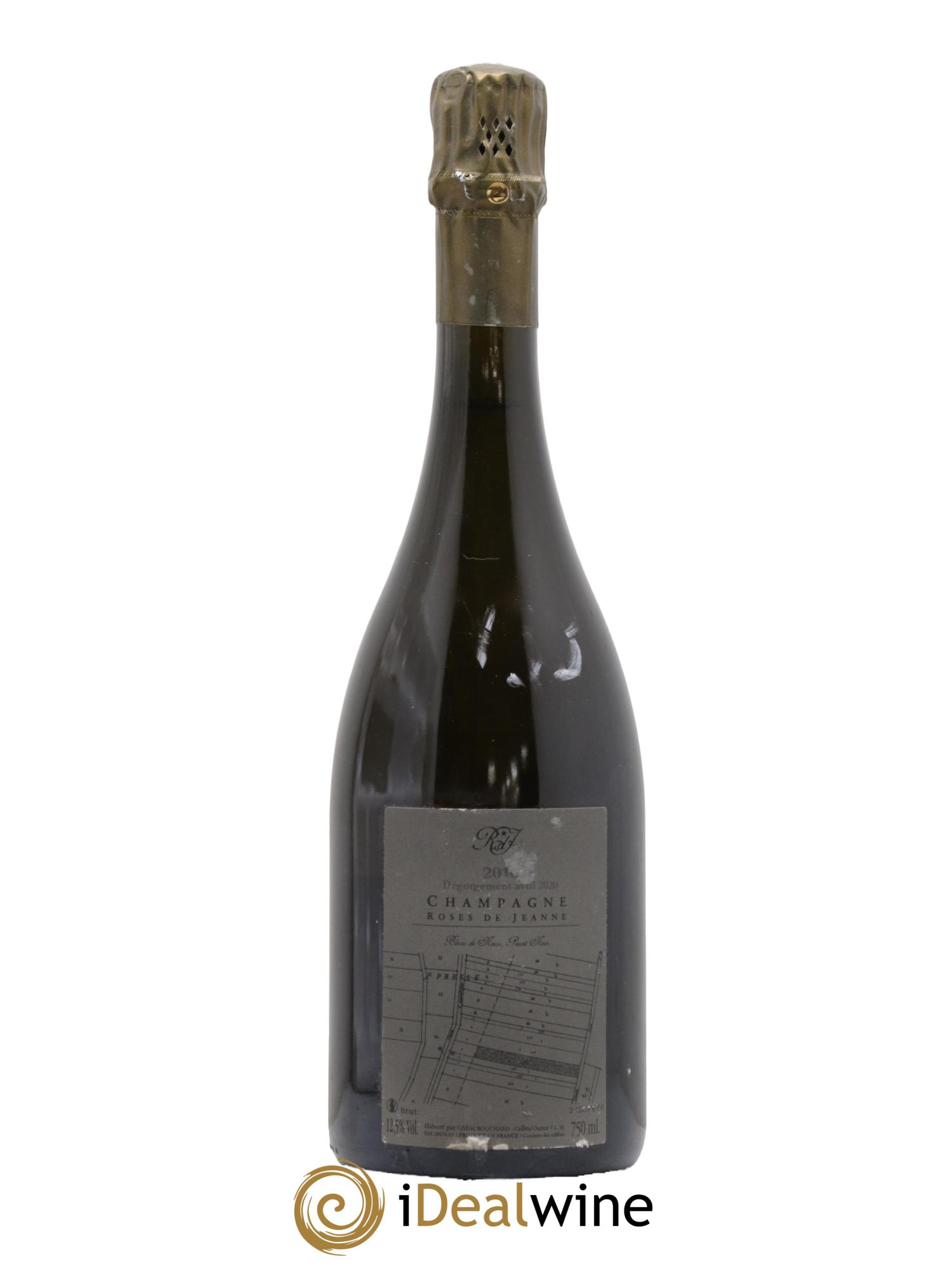 Roses de Jeanne Presle Blanc de Noirs Cédric Bouchard Roses De Jeanne Presles 2016 - Lot de 1 bouteille - 1