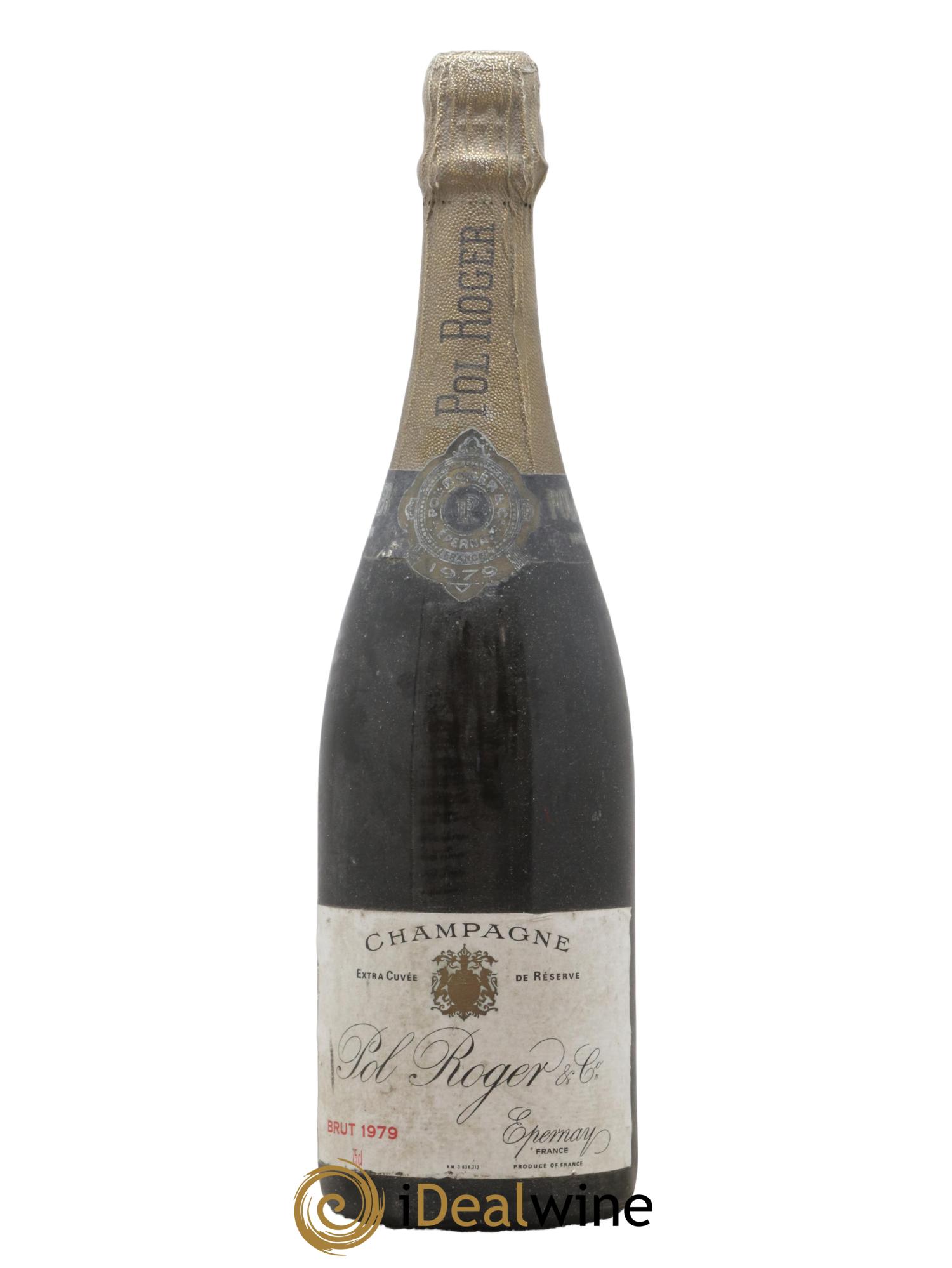 Brut Vintage Pol Roger 1979 - Lot de 1 bouteille - 0