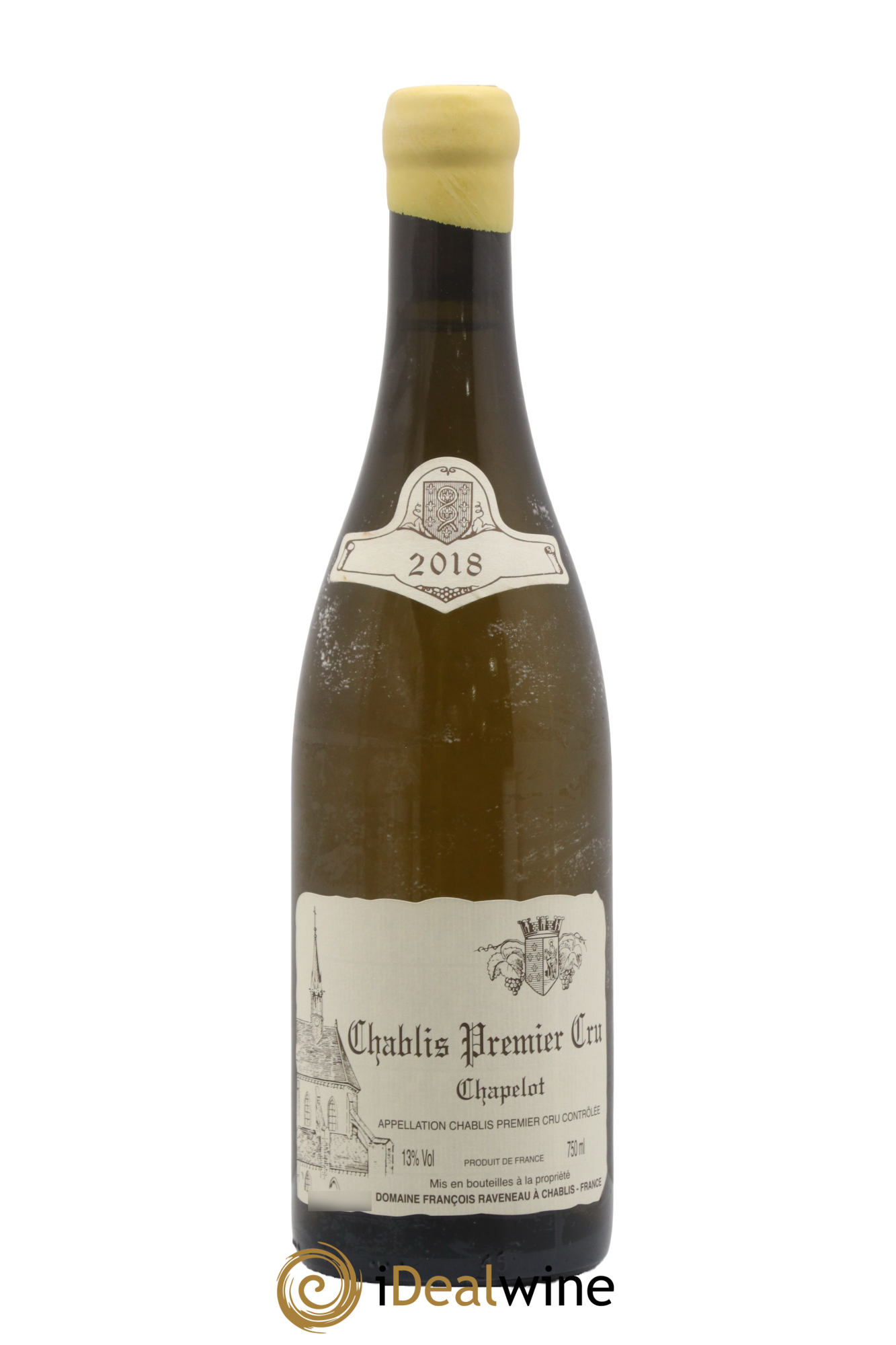Chablis 1er Cru Chapelot Raveneau (Domaine) 2018 - Lot de 1 bouteille - 0