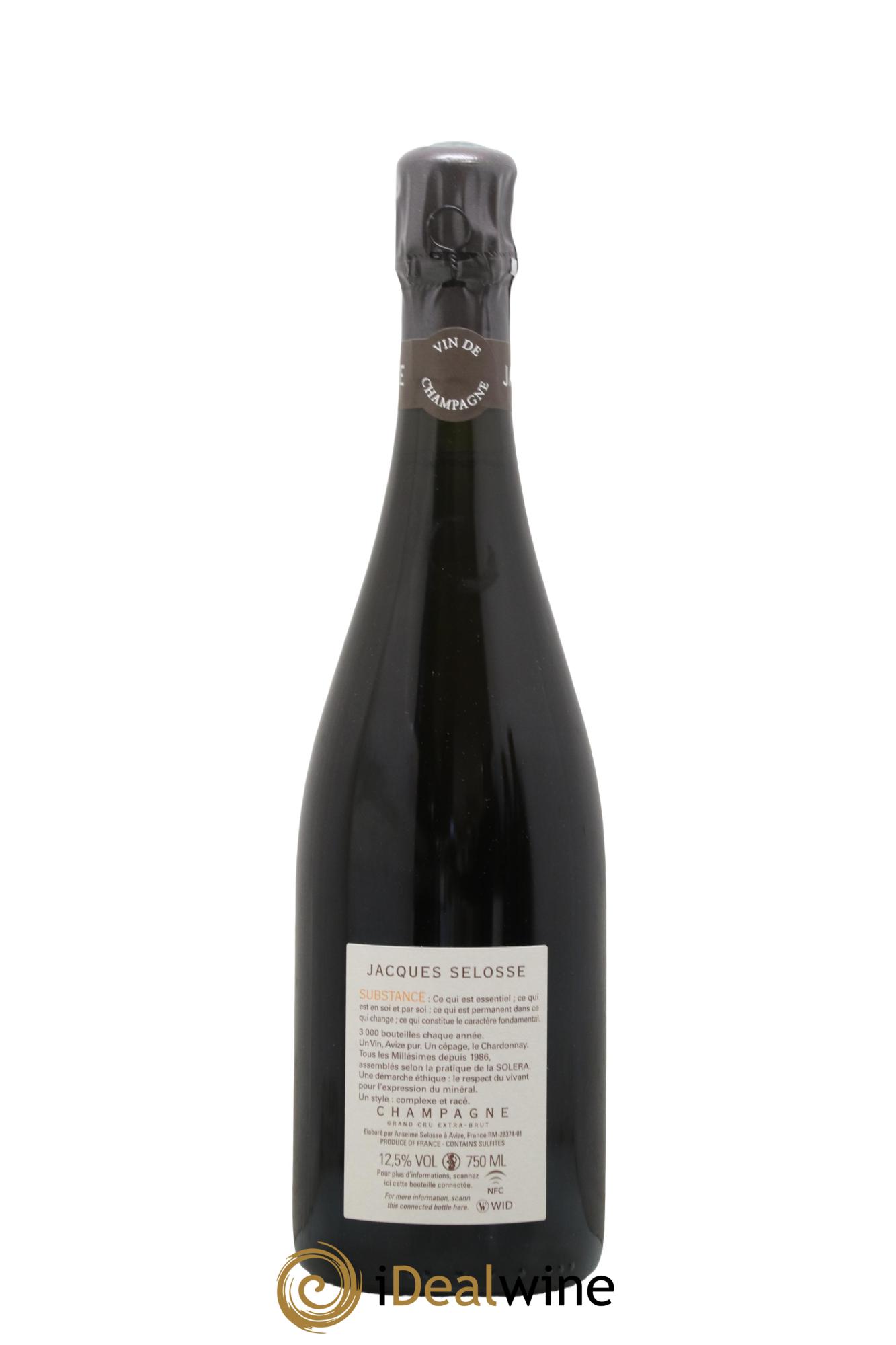 Substance Jacques Selosse  - Posten von 1 Flasche - 1