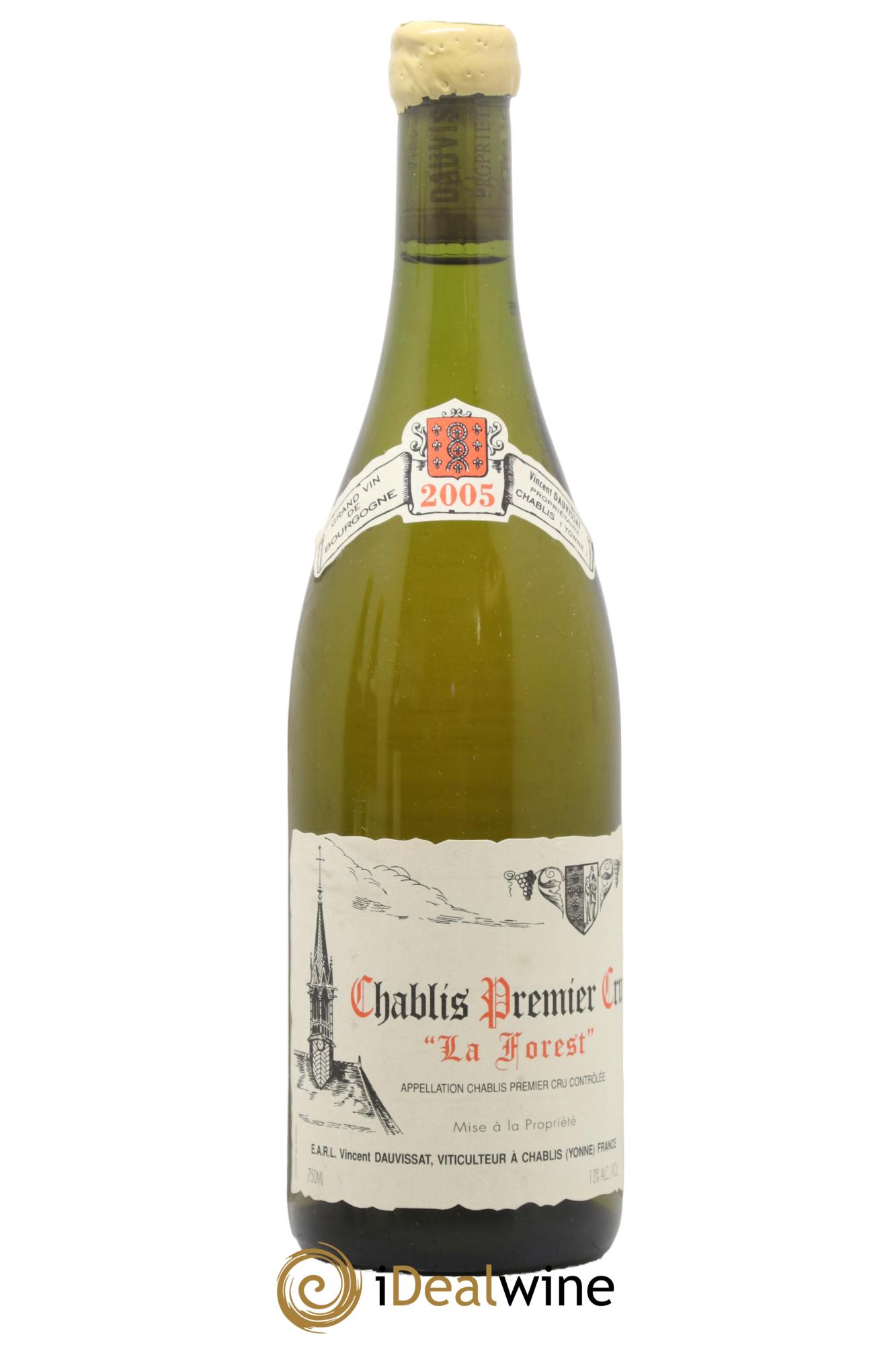 Chablis 1er Cru La Forest Vincent Dauvissat (Domaine) 2005 - Lotto di 1 bottiglia - 0