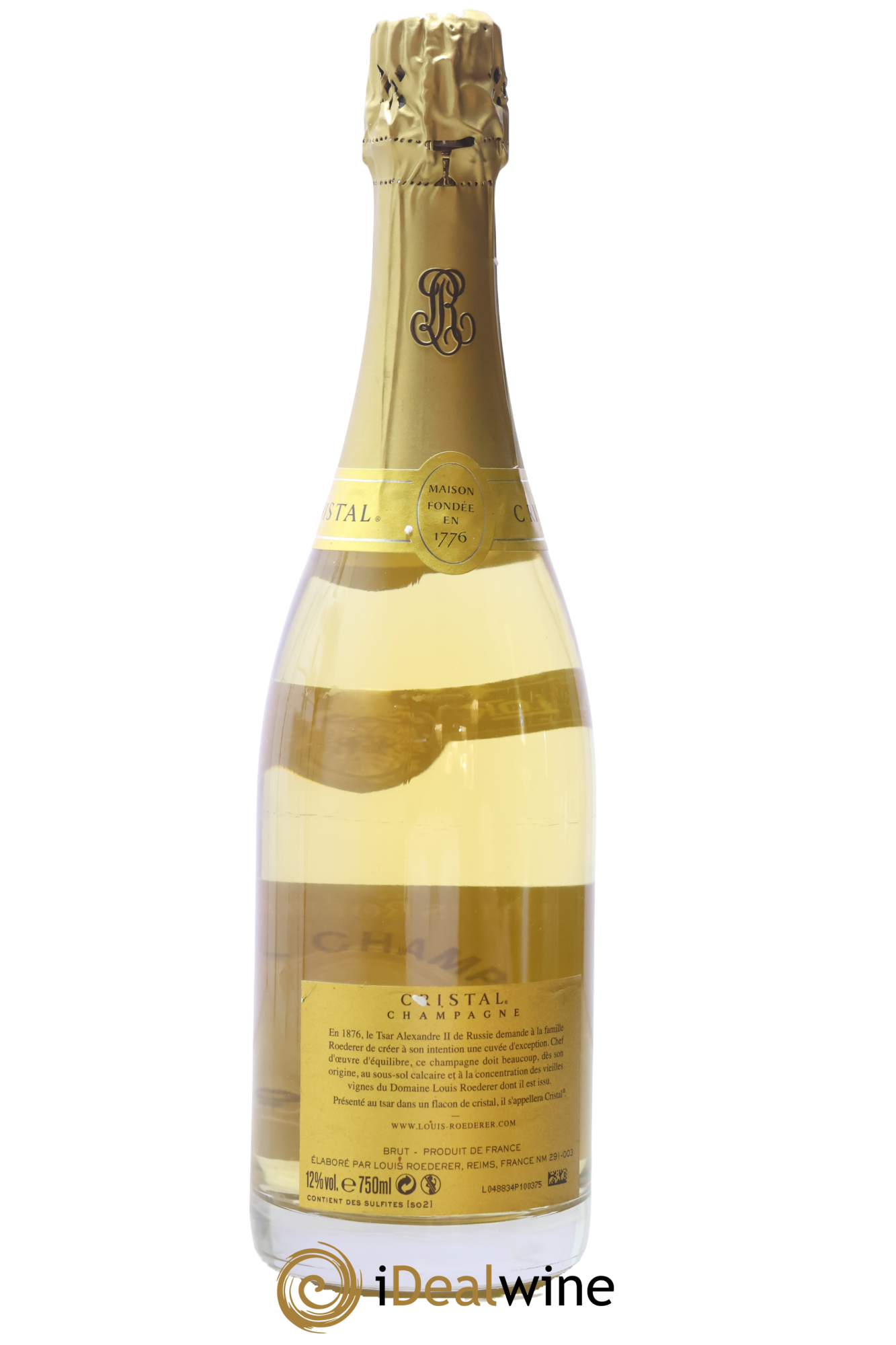 Cristal Louis Roederer 2012 - Posten von 1 Flasche - 1