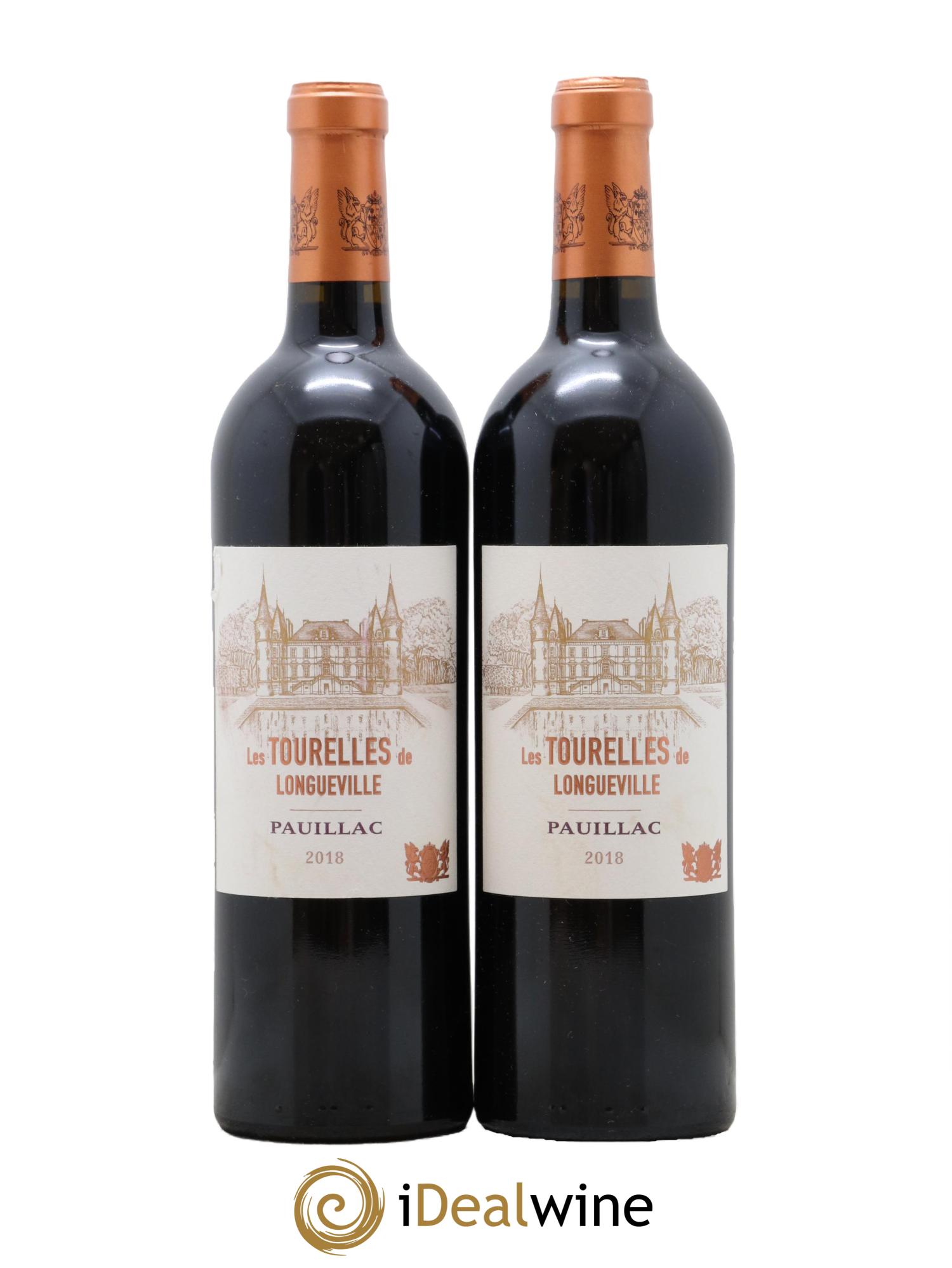 Les Tourelles de Longueville Second Vin 2018 - Lot de 2 bouteilles - 0