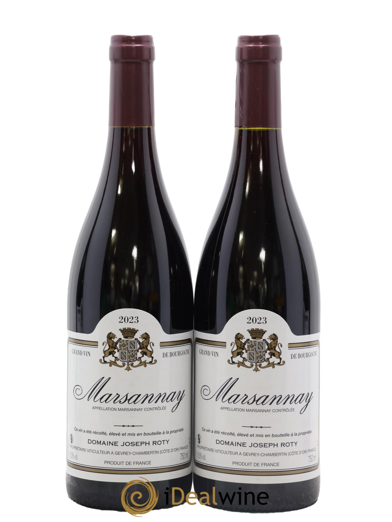 Marsannay Joseph Roty (Domaine) 2023 - Lot de 2 bouteilles - 0