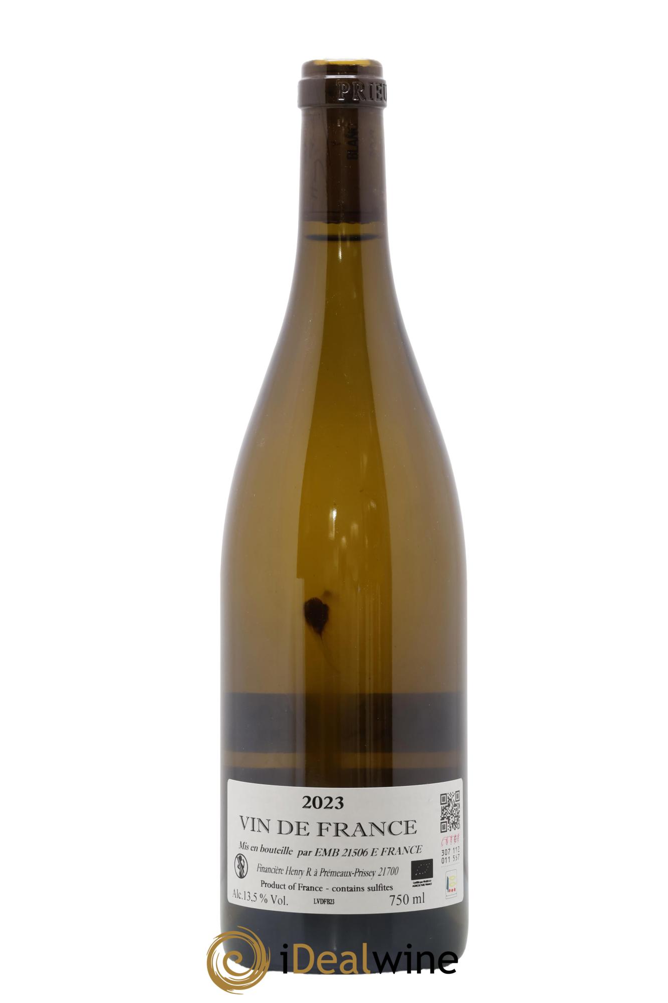 Vin de France Blanc de Macération Prieuré Roch 2023 - Lot de 1 bouteille - 1