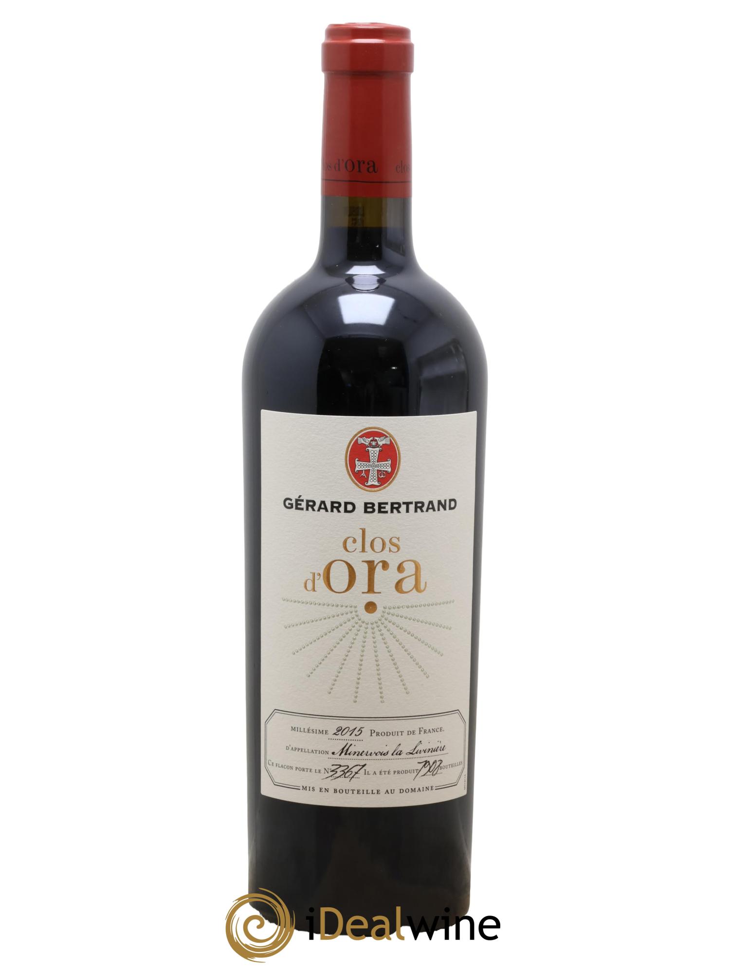 Minervois La Livinière Clos d'Ora Gérard Bertrand 2015 - Lotto di 1 bottiglia - 0