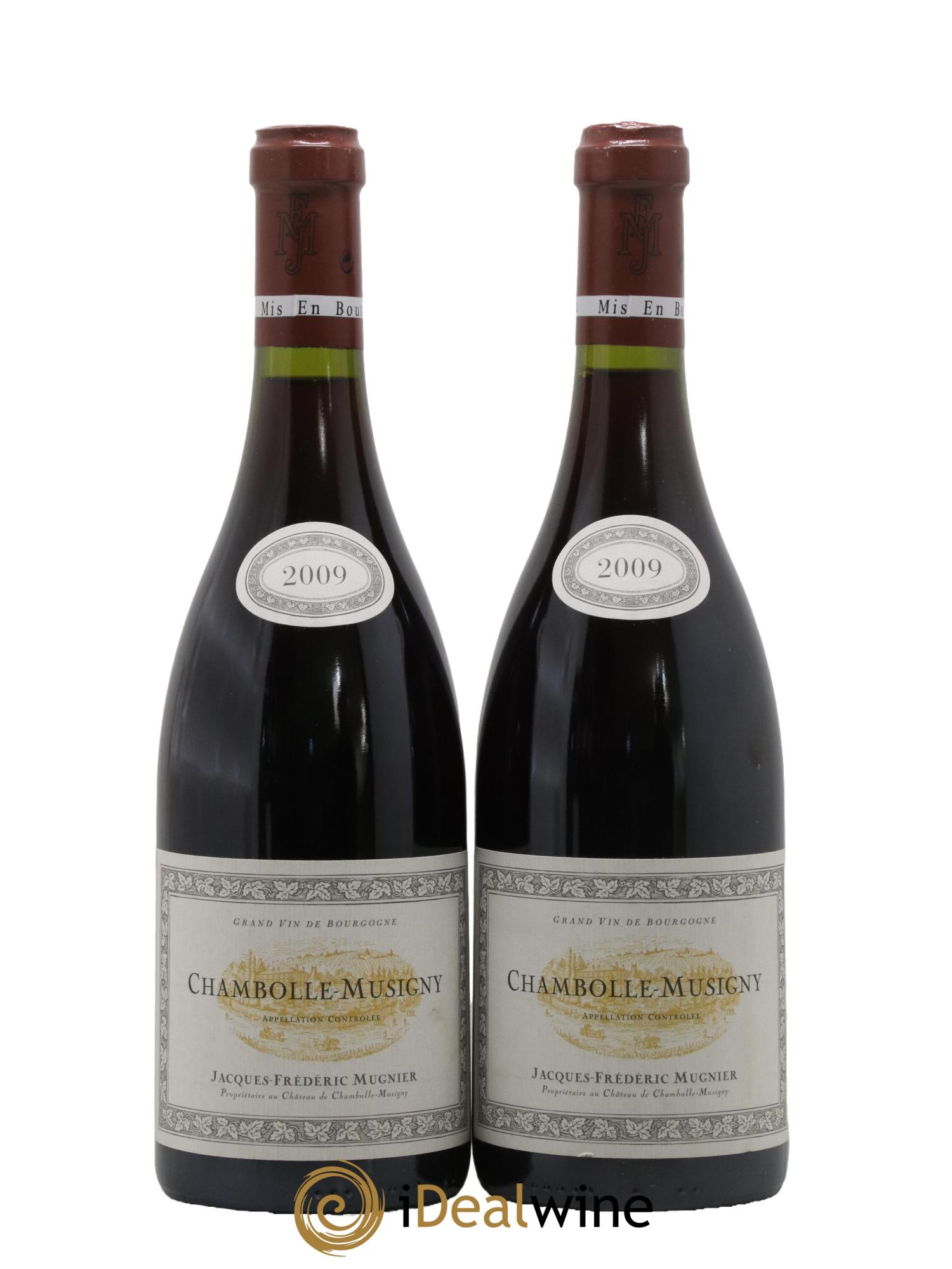 Chambolle-Musigny Jacques-Frédéric Mugnier 2009 - Lot de 2 bouteilles - 0