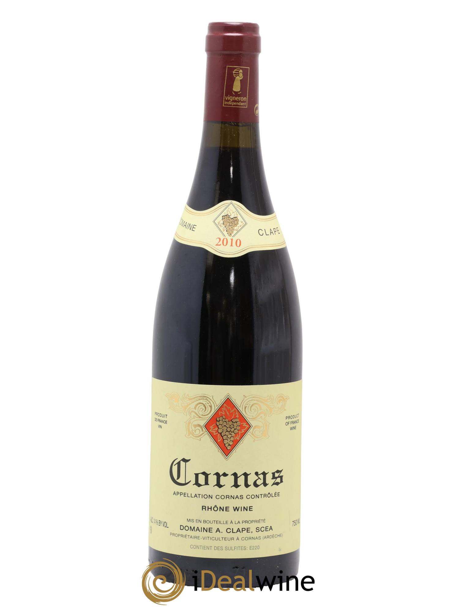 Cornas Auguste Clape 2010 - Lot de 1 bouteille - 0