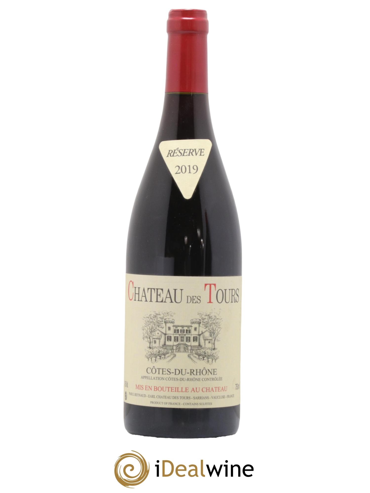 Côtes-du-Rhône Château des Tours Emmanuel Reynaud 2019 - Lot of 1 bottle - 0
