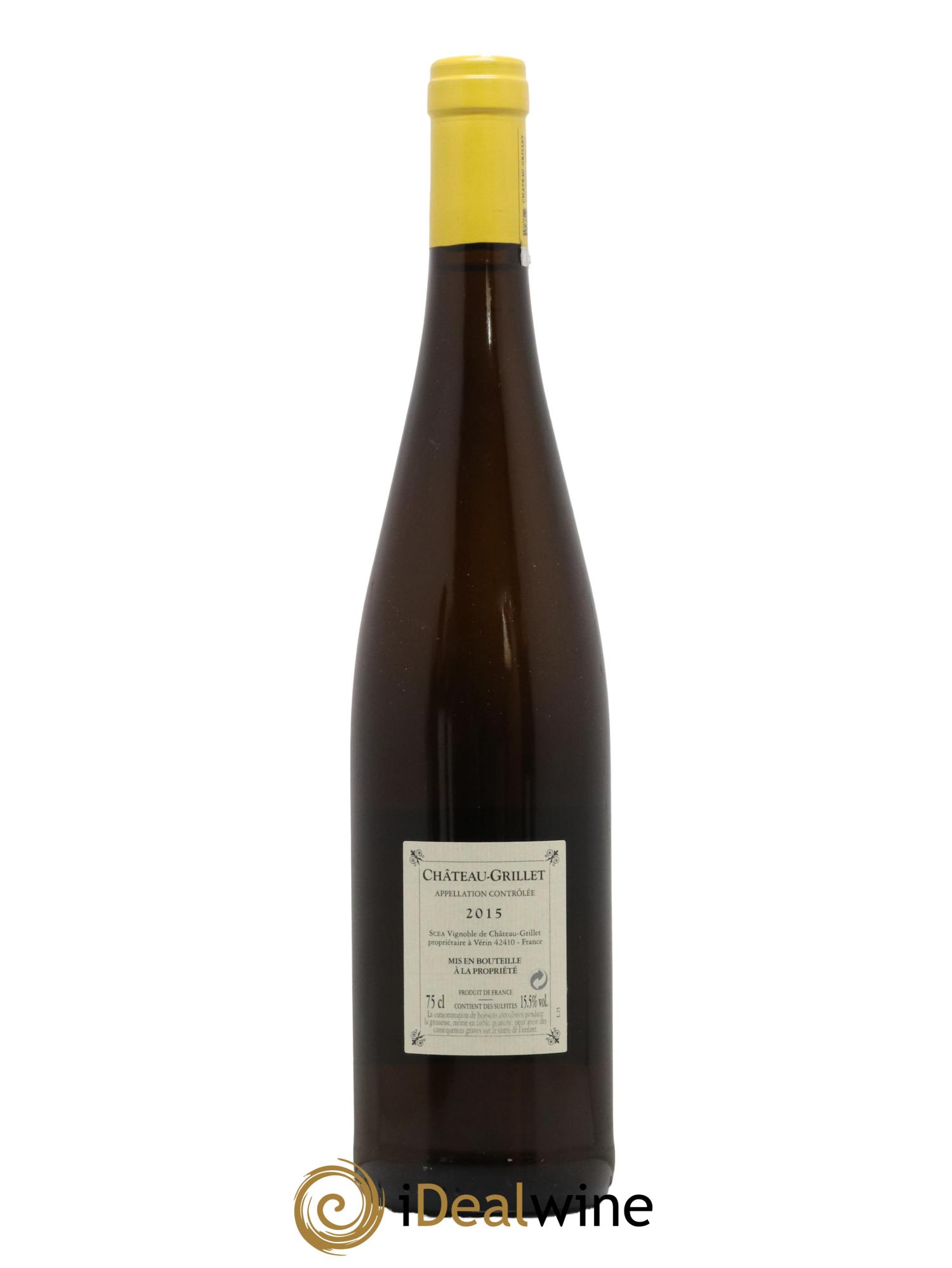 Château Grillet Château-Grillet 2015 - Lot de 1 bouteille - 1