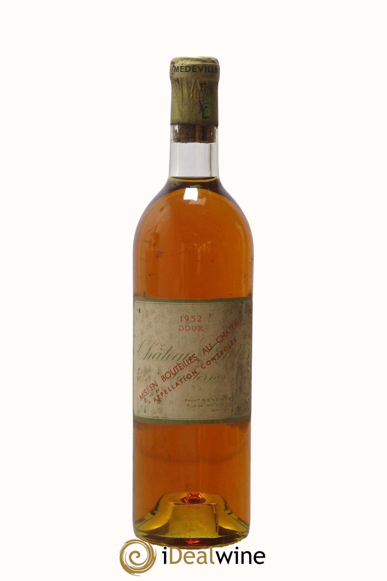 Château Gilette 1952 - Lot de 1 bouteille - 0