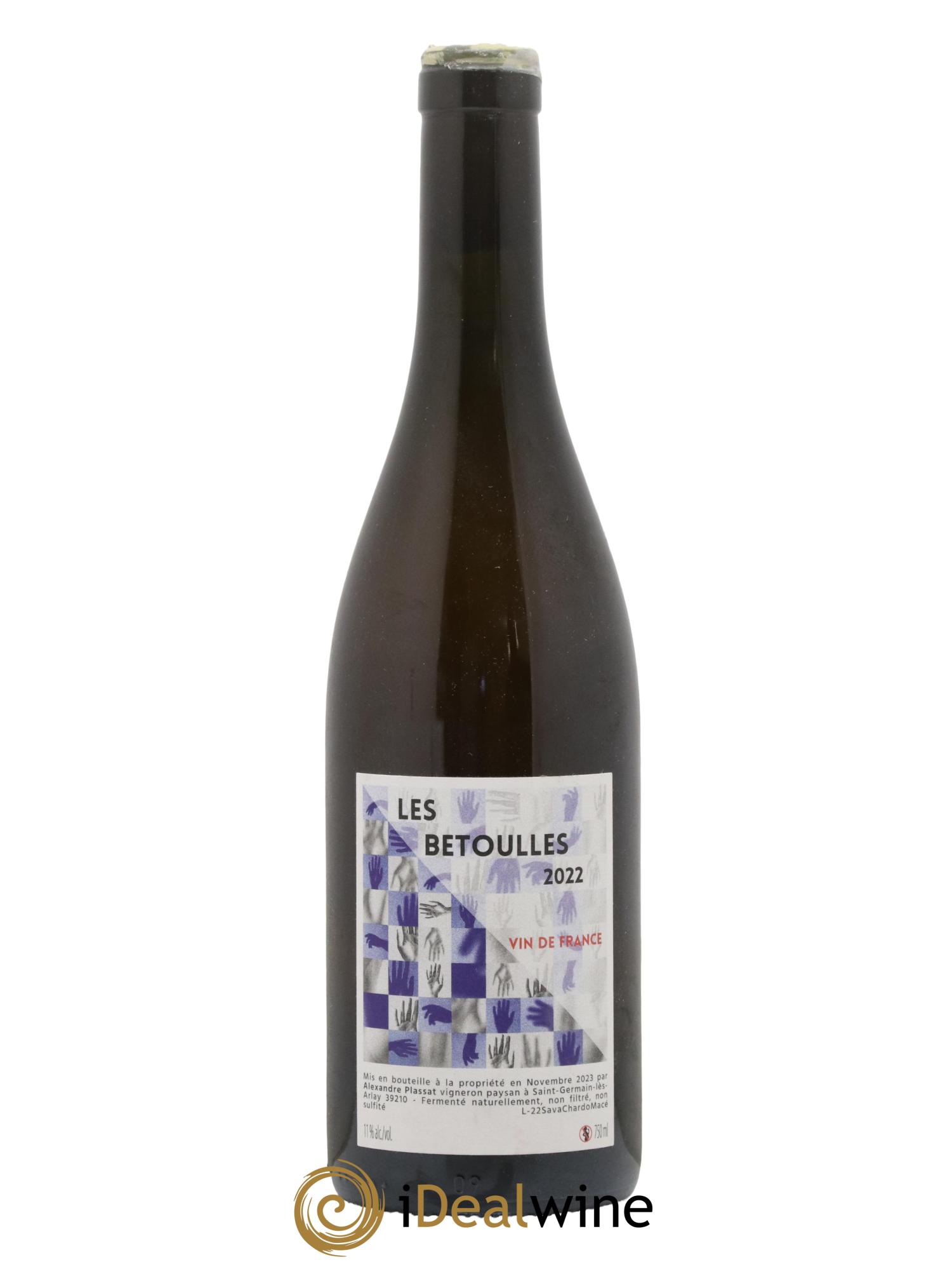 Vin de France Les Betoulles Alexandre Plassat 2022 - Lot de 1 bouteille - 0