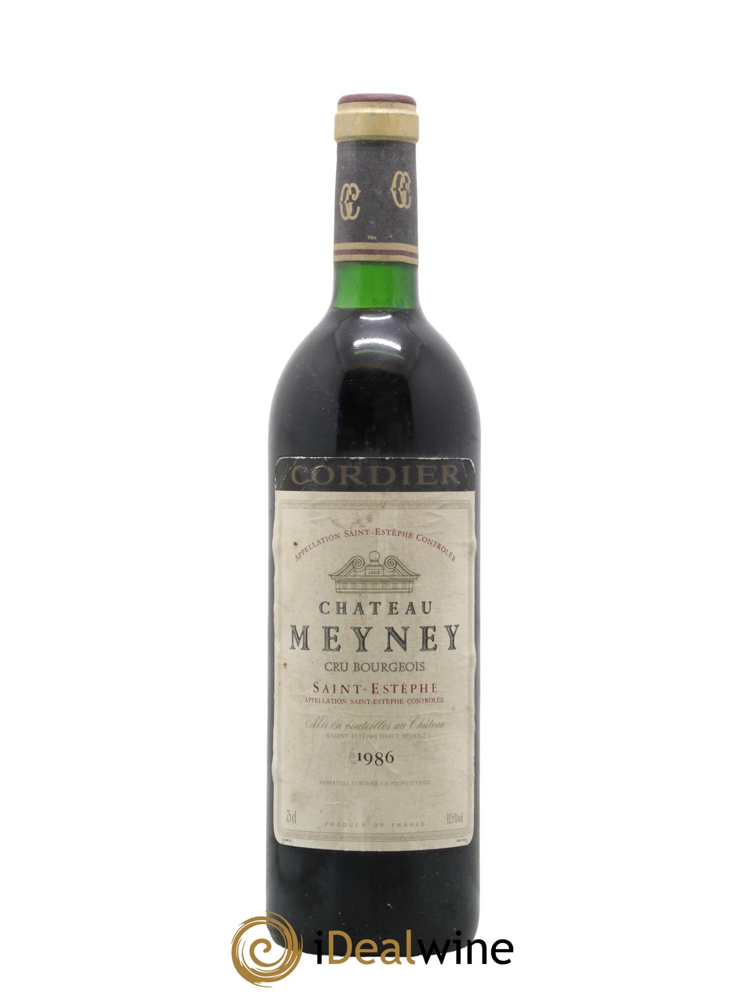 Château Meyney 1986 - Posten von 1 Flasche - 0