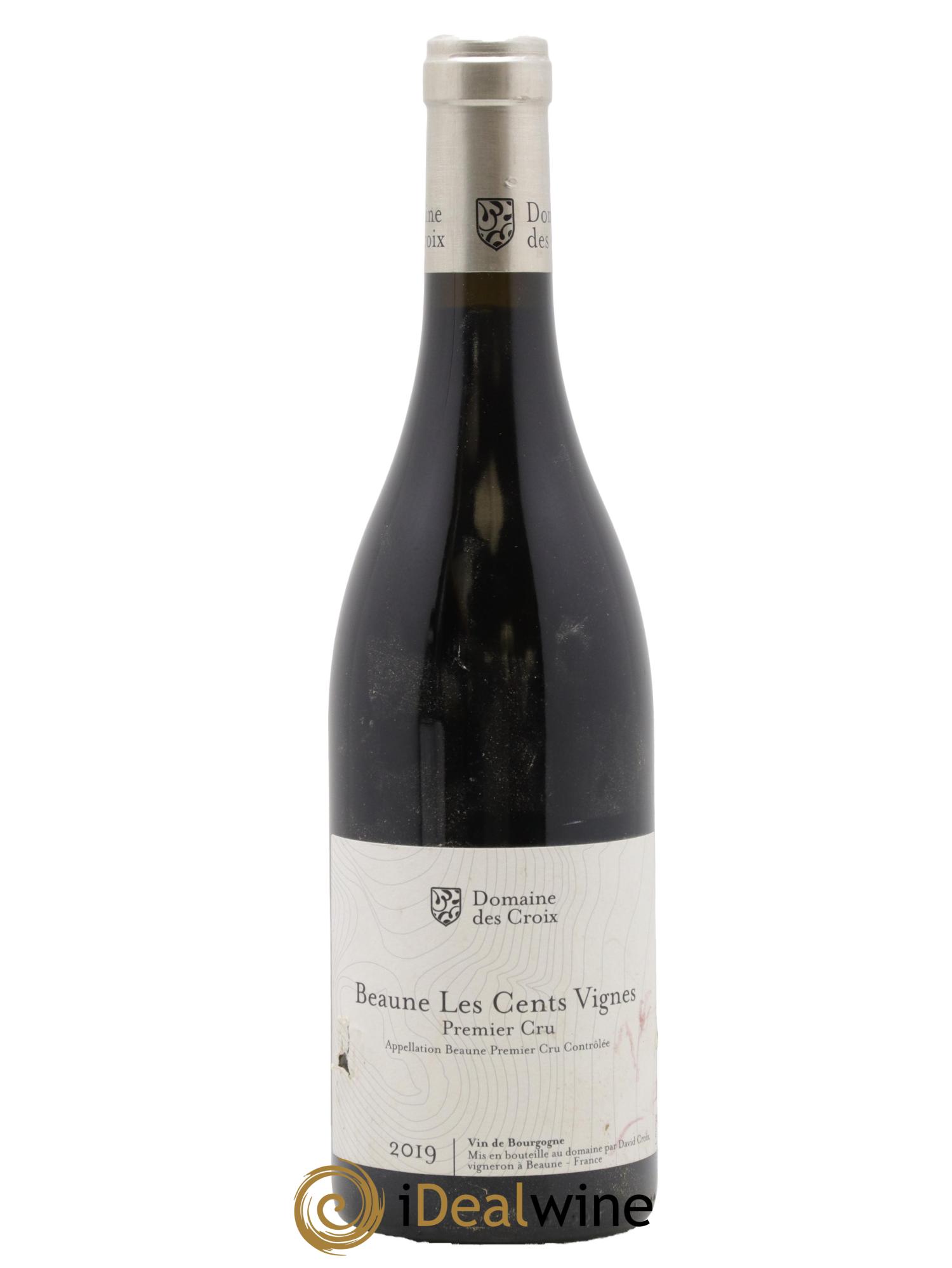 Beaune 1er Cru Les Cents vignes Croix (Domaine des) 2019 - Lot de 1 bouteille - 0