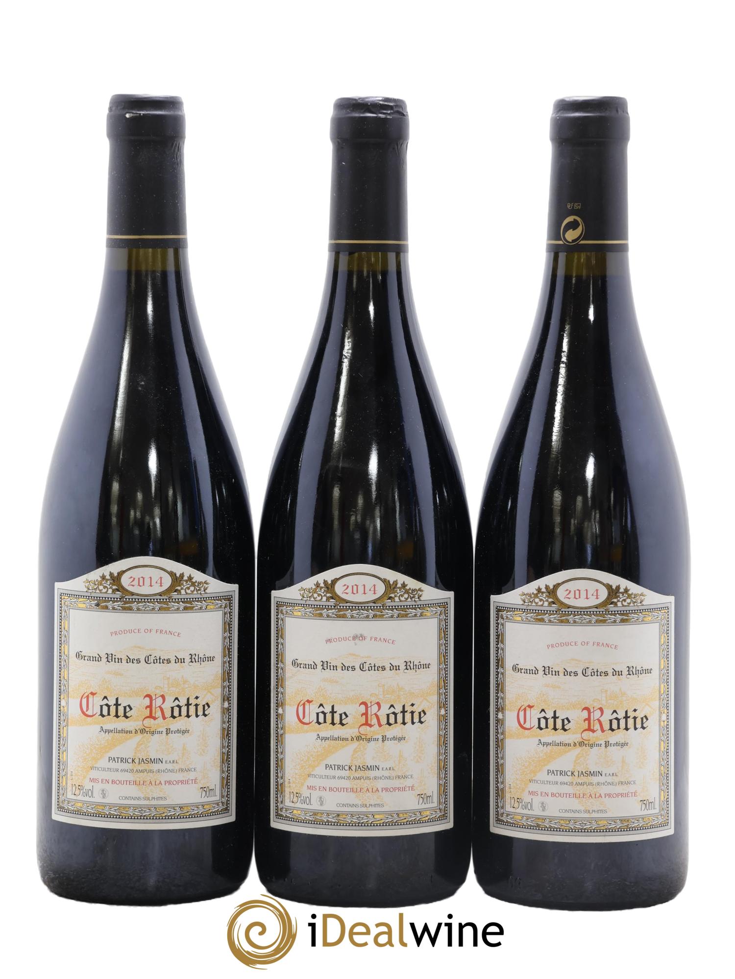 Côte-Rôtie Jasmin (Domaine) 2014 - Posten von 3 Flaschen - 0