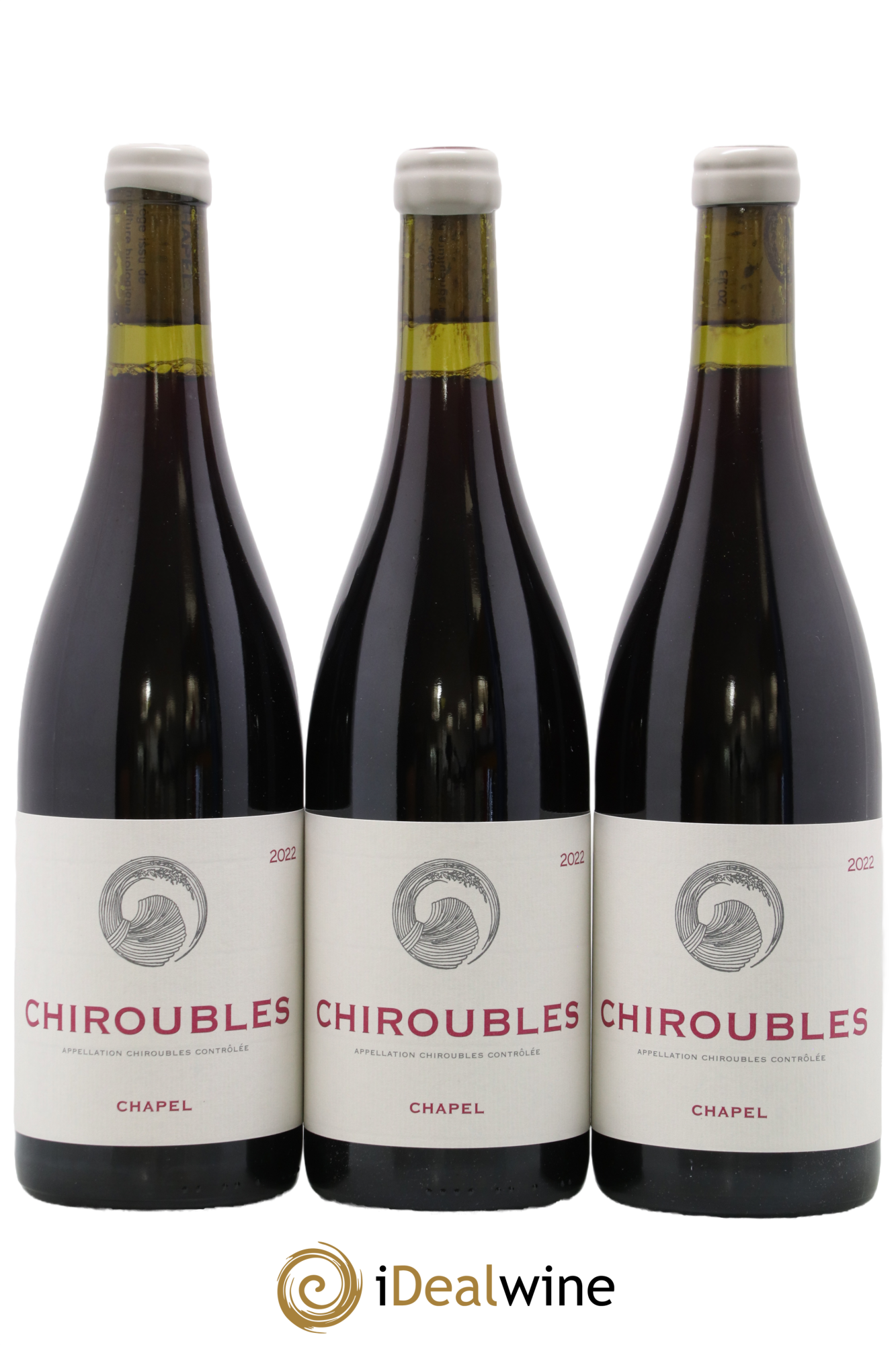 Chiroubles Domaine Chapel 2022 - Lot of 3 bottles - 0