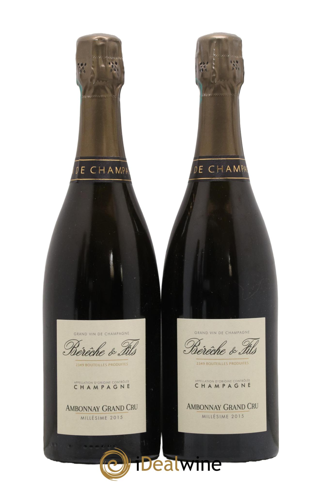 Ambonnay Grand Cru Extra-Brut Bérêche et Fils 2015 - Lot de 2 bouteilles - 0