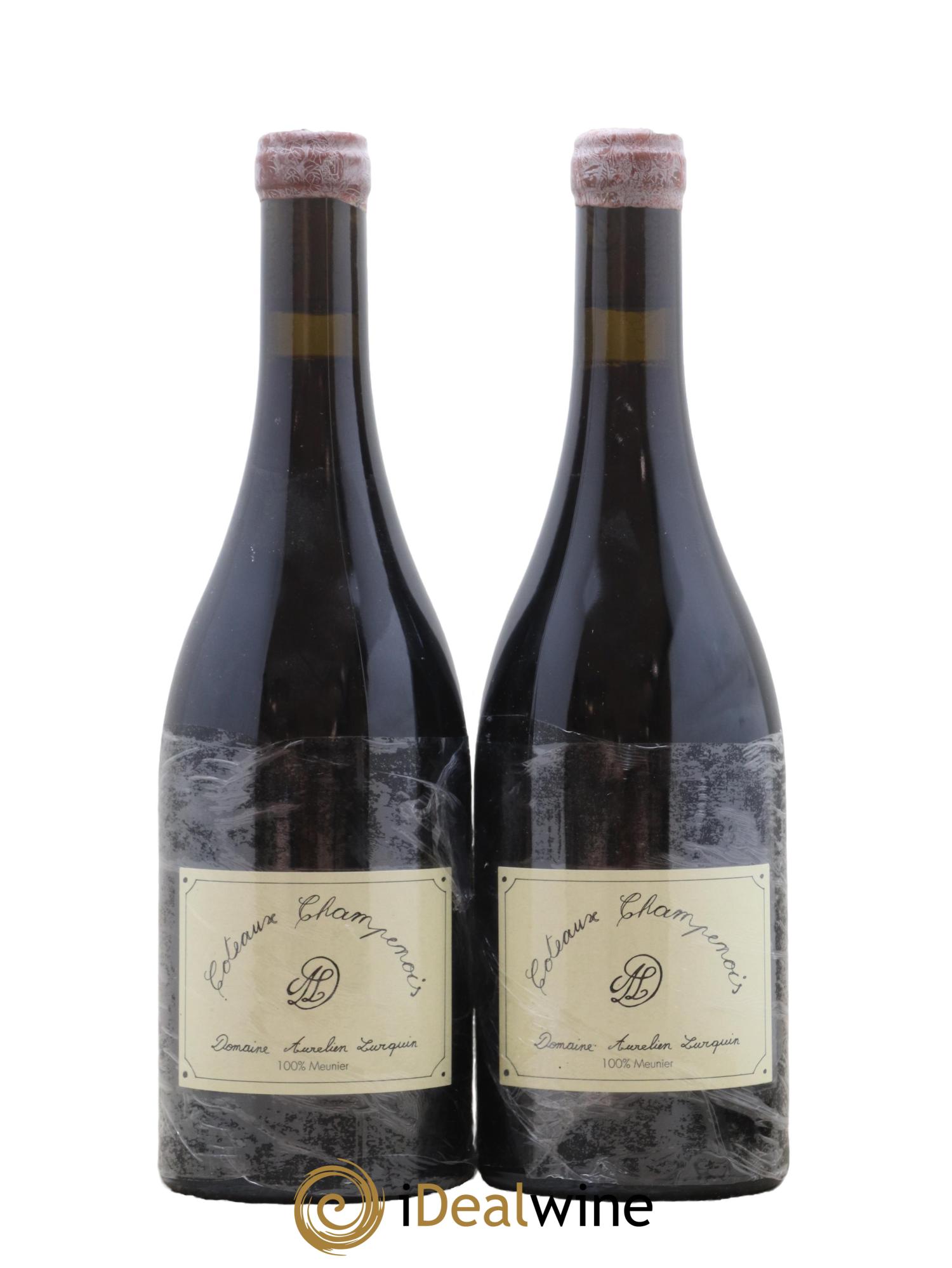 Coteaux Champenois 100 pour cent Meunier Aurelien Lurquin 2016 - Lot de 2 bouteilles - 0