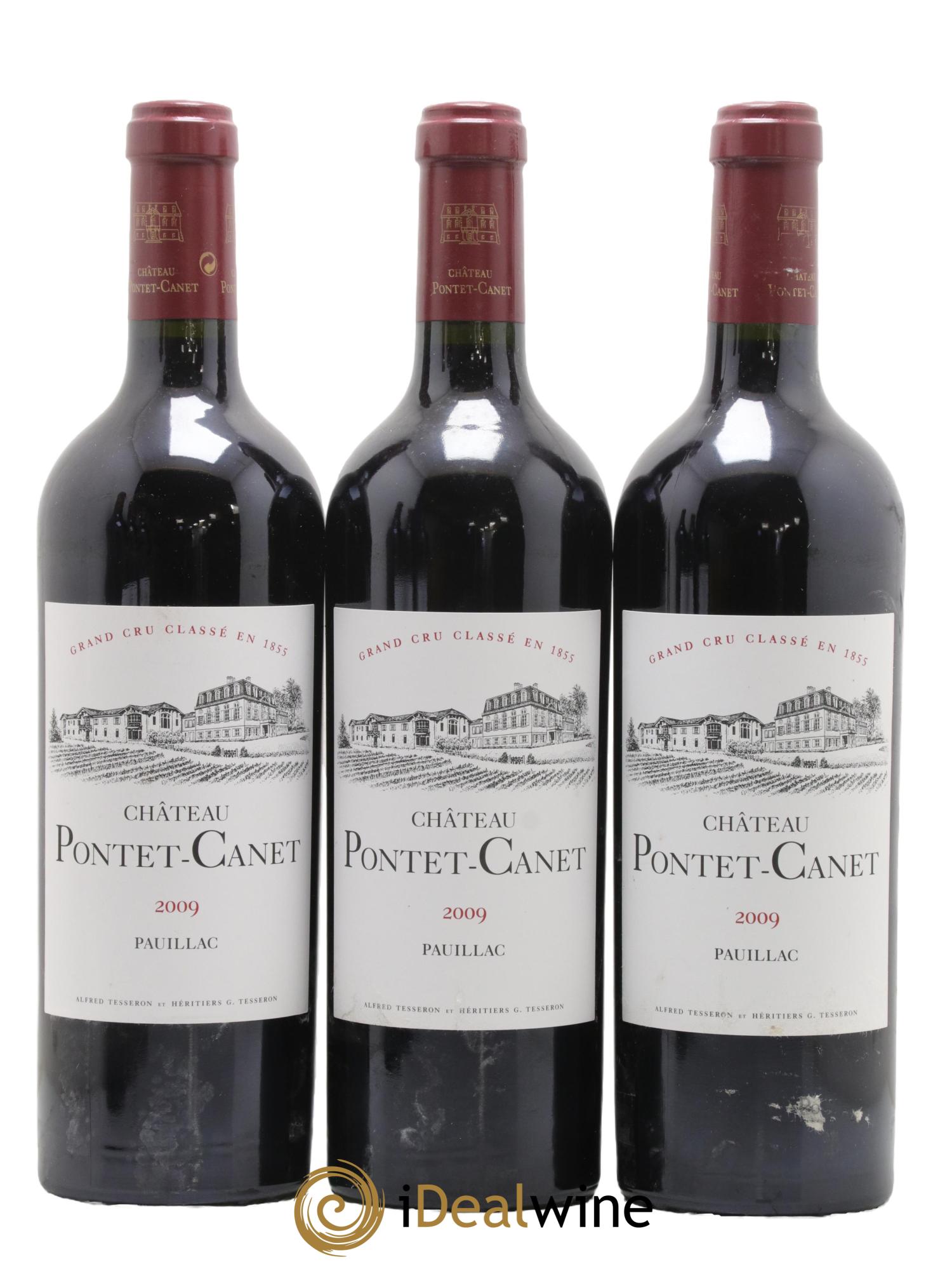 Château Pontet Canet 5ème Grand Cru Classé 2009 - Lot de 6 bouteilles - 2