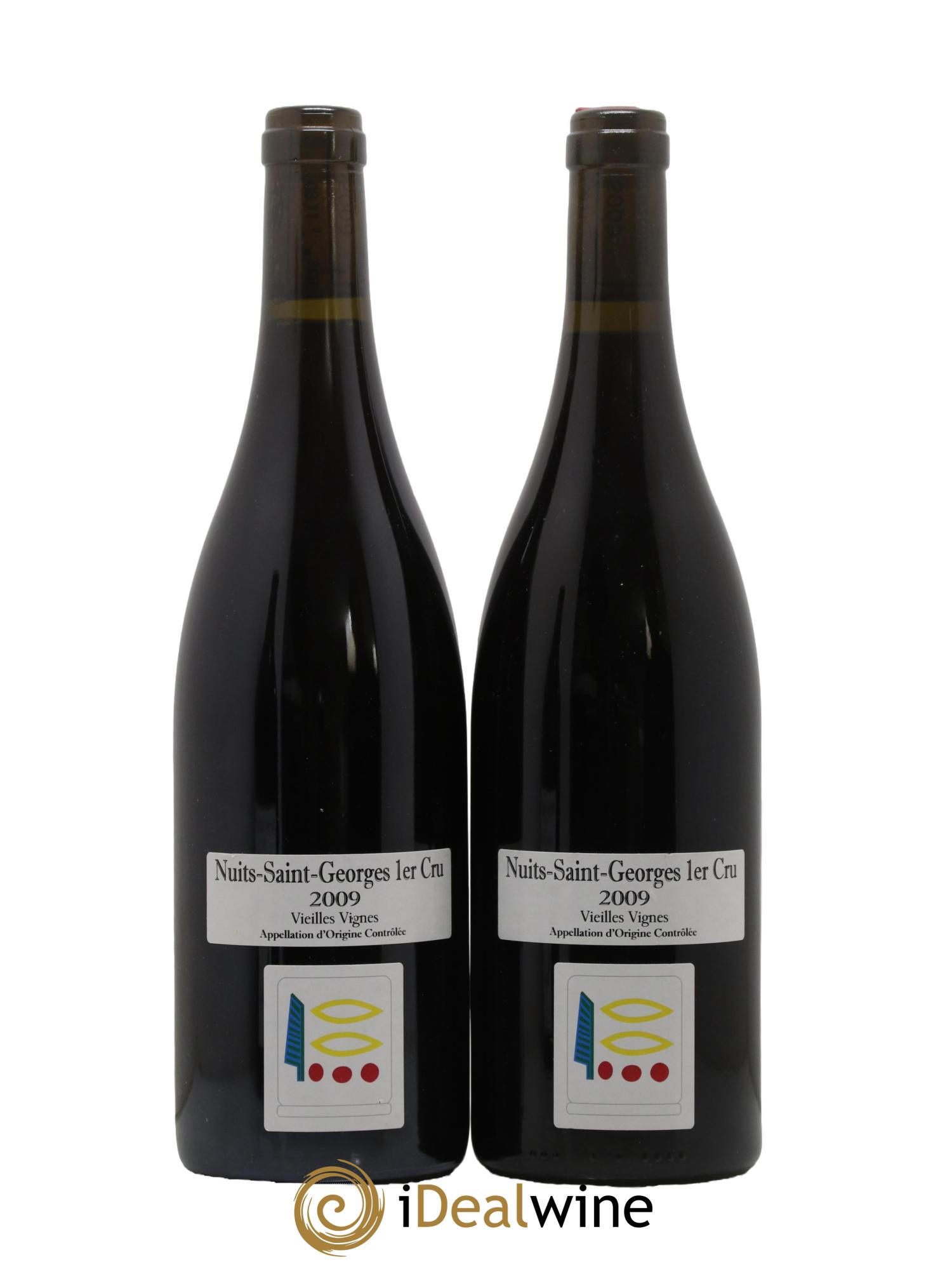 Nuits-Saint-Georges 1er Cru Vieilles Vignes Prieuré Roch 2009 - Lot of 2 bottles - 0